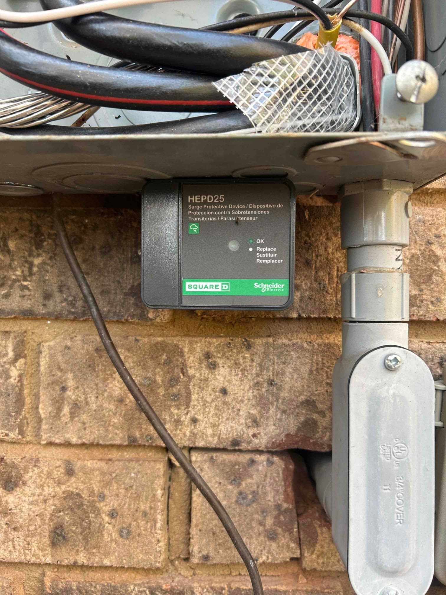Whole-House Surge Protection Installation in Fountain Inn completed by Touchstone Electric