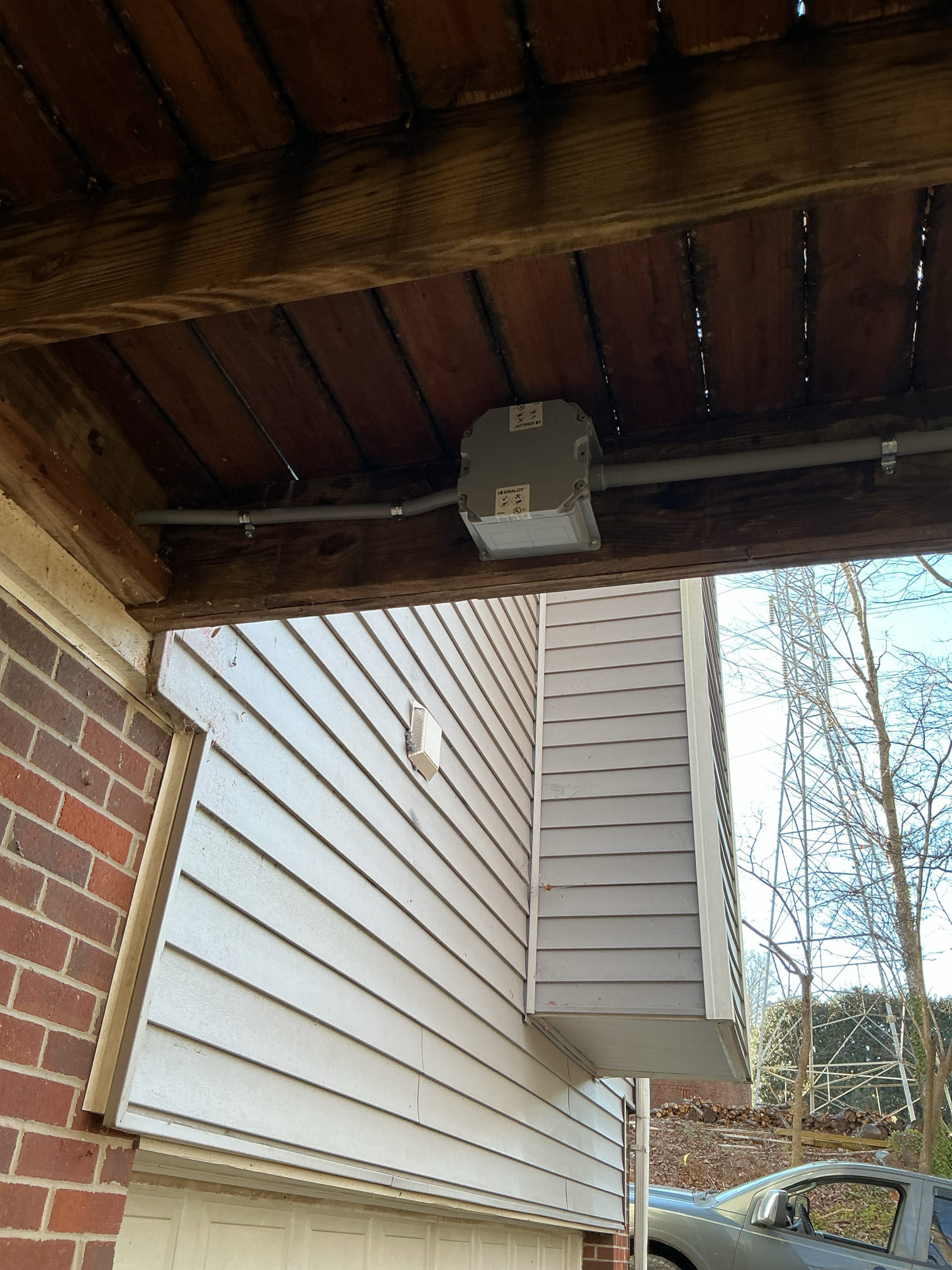 Level 2 EV Charger Installation in Winston-Salem, NC – Outdoor completed by Touchstone Electric