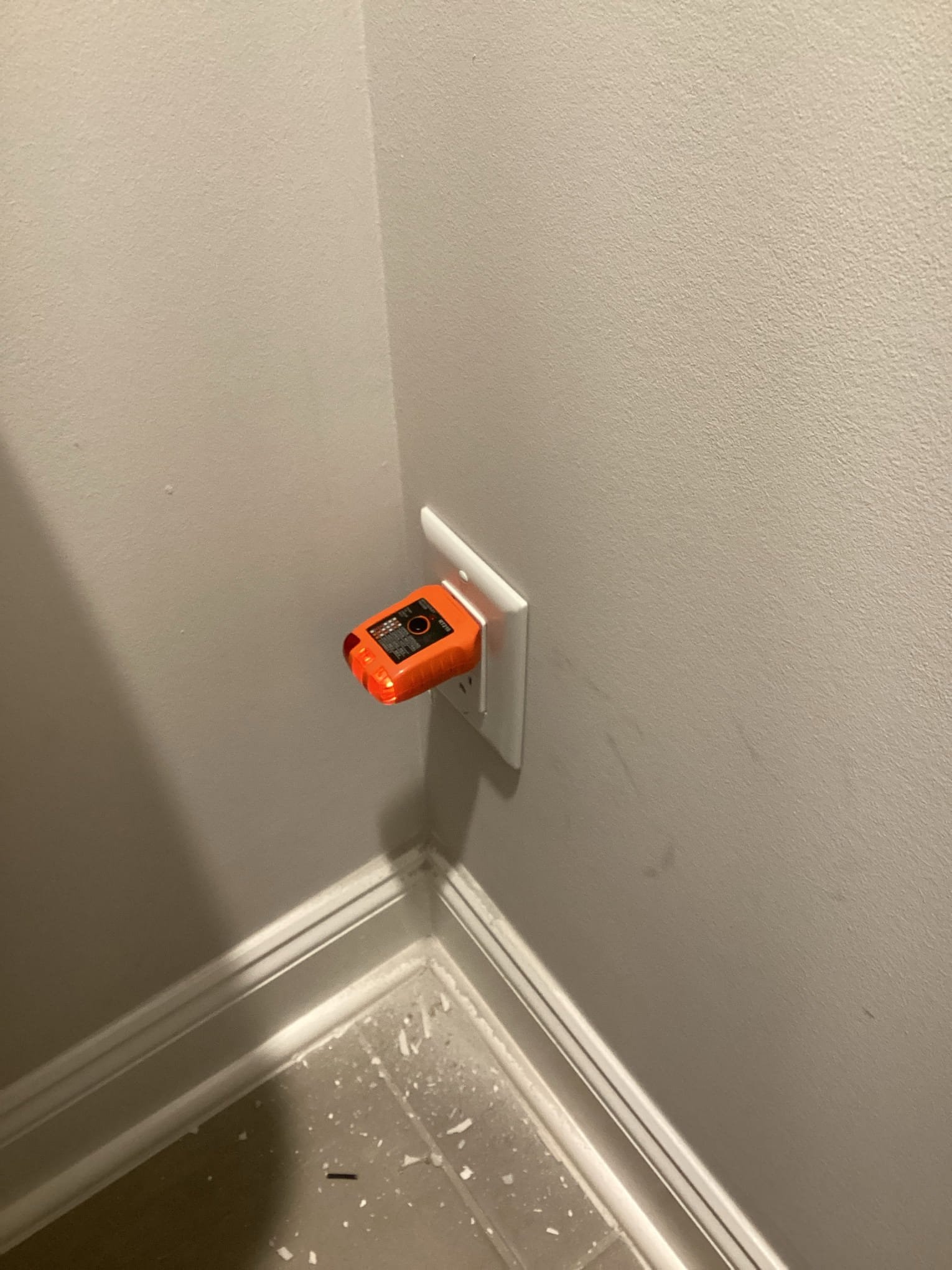 Bathroom GFCI Outlet Installation for Bidet in Raleigh, NC completed by Touchstone Electric