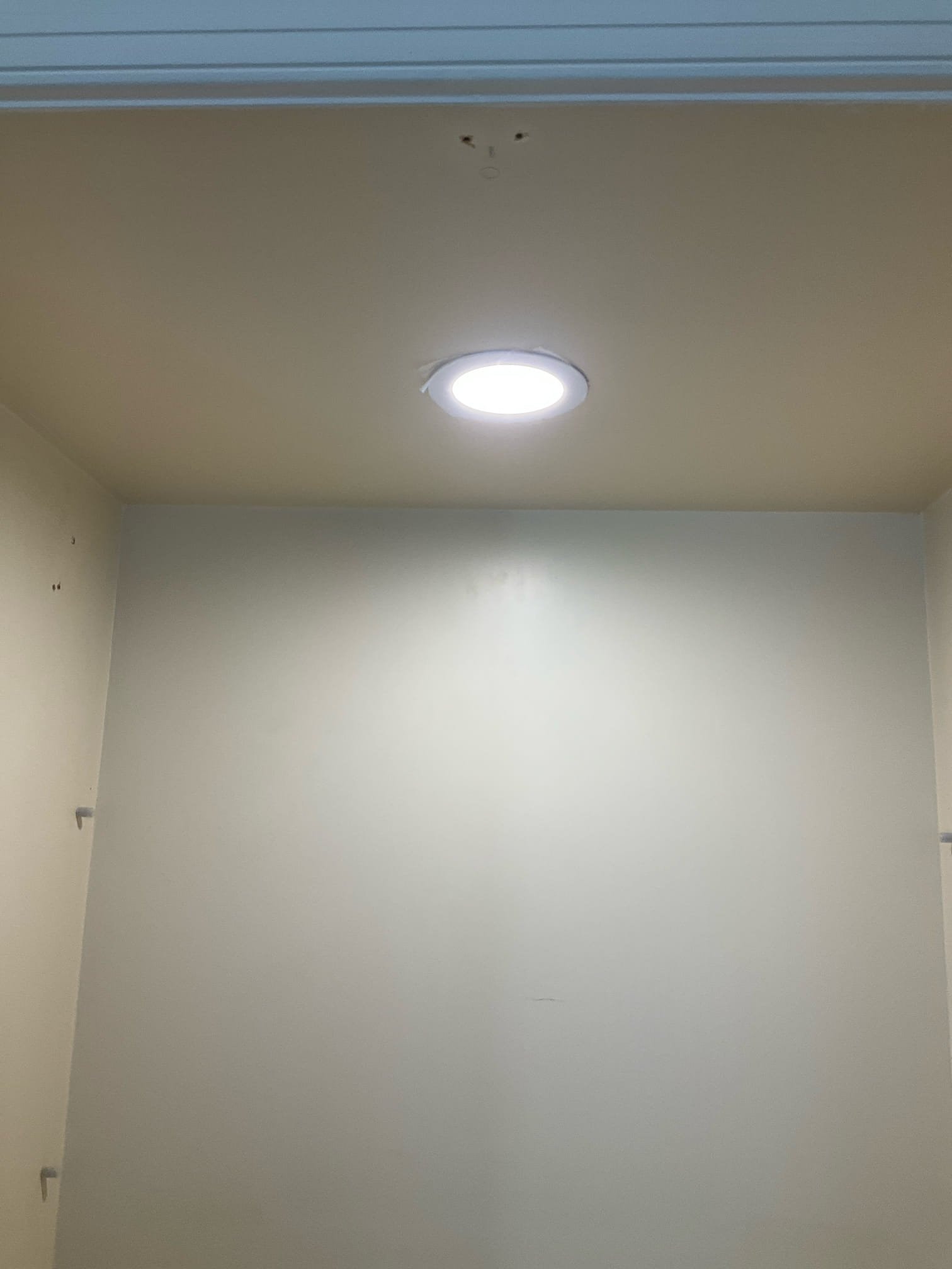 LED Wafer Can Light & Switch Installation in Charlotte, NC completed by Touchstone Electric