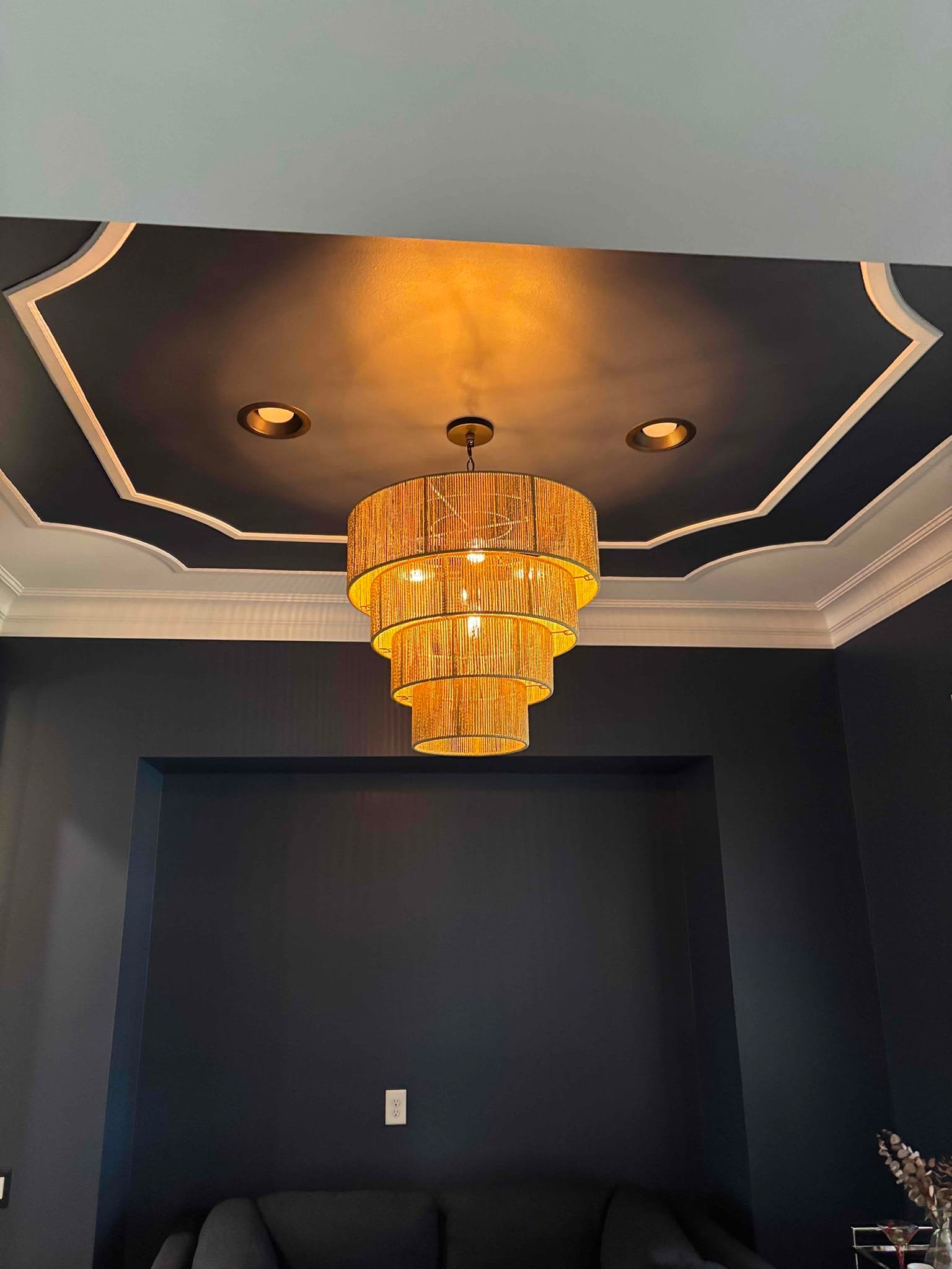 Pendant, Chandelier & Dimmer Installation in Davidson, NC completed by Touchstone Electric