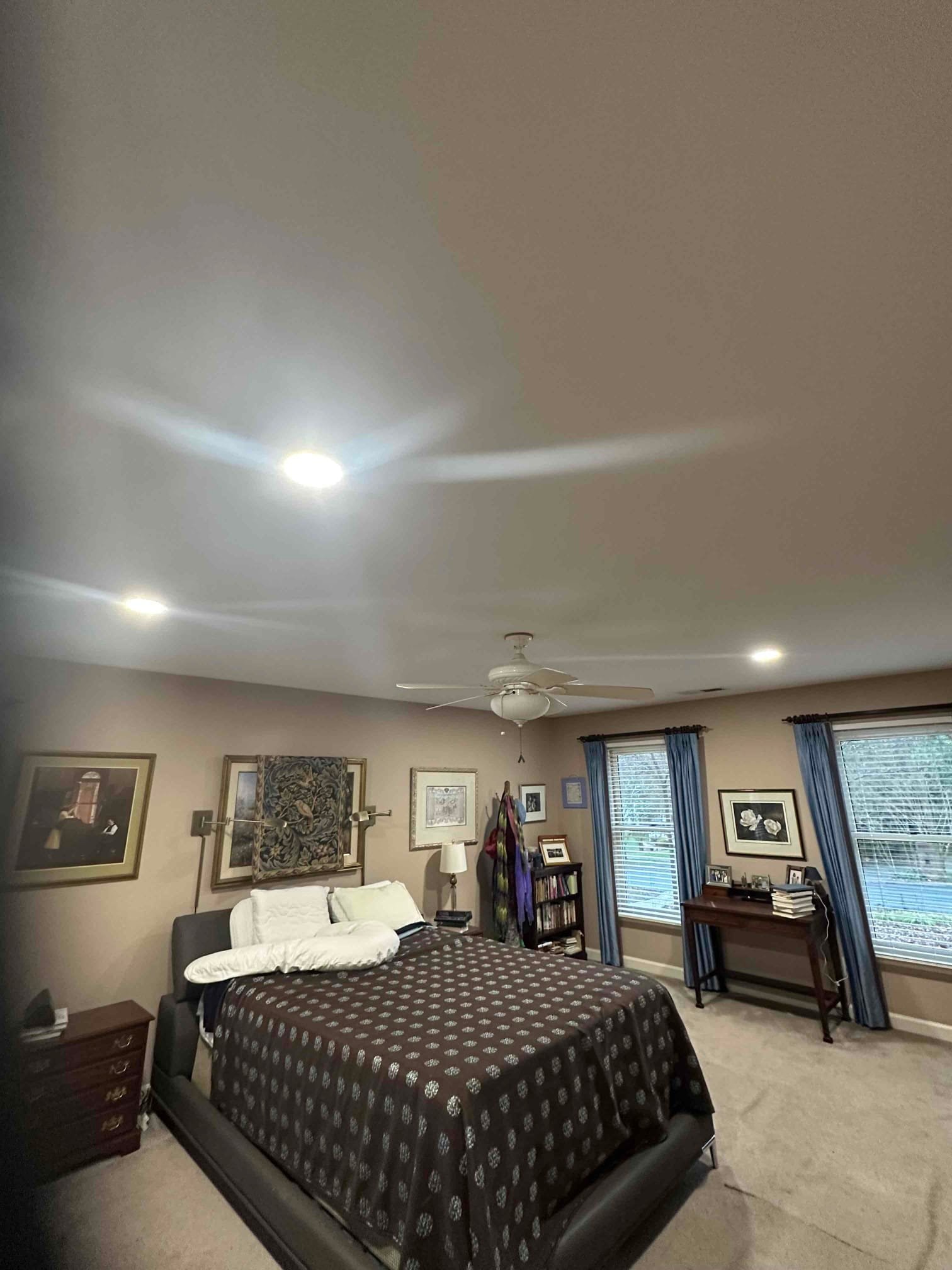 Recessed Wafer Lighting Installation & Dimmer Switch in Charlotte completed by Touchstone Electric