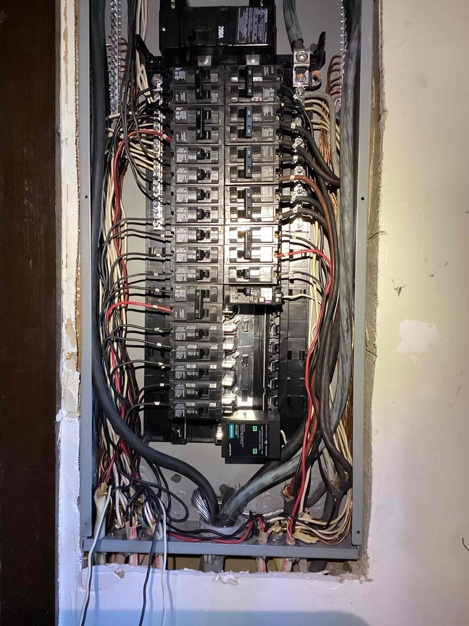 200A Panel Replacement & Whole-Home Surge in Durham, NC completed by Touchstone Electric