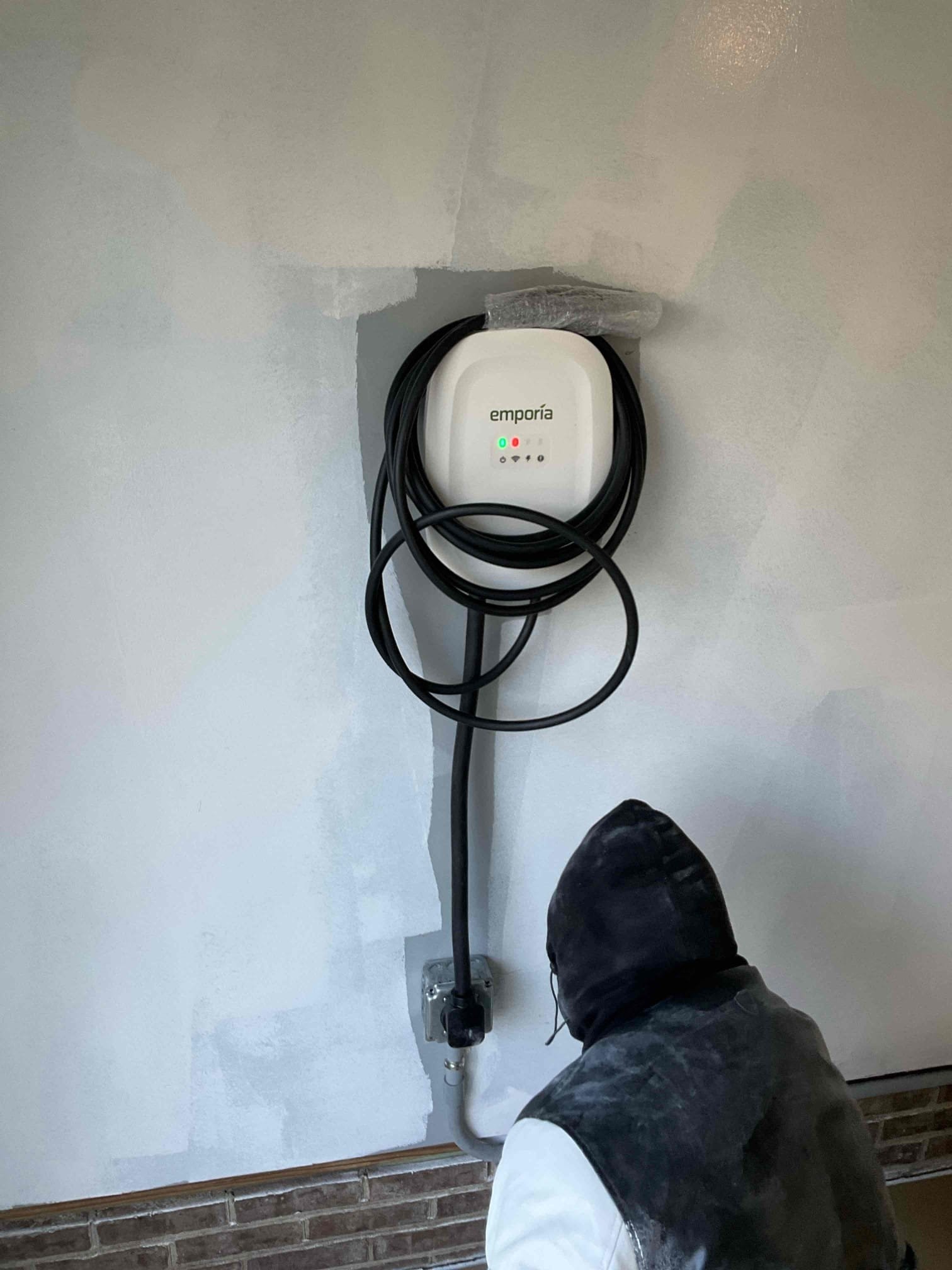 Level 2 EV Charger Installation in Charlotte with Duke Rebate completed by Touchstone Electric