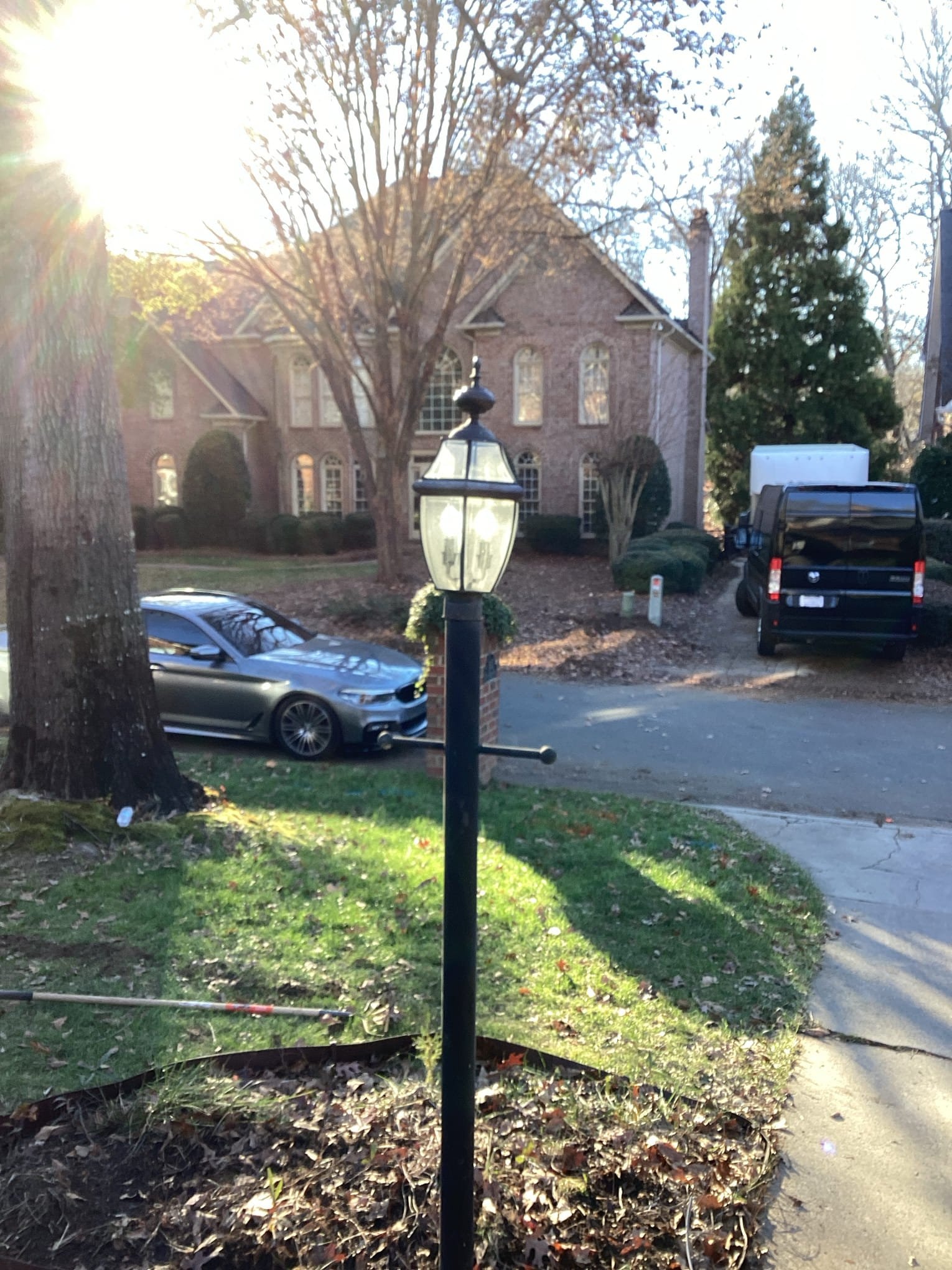 Outdoor Lighting Wiring & Floodlight Repair in Charlotte completed by Touchstone Electric