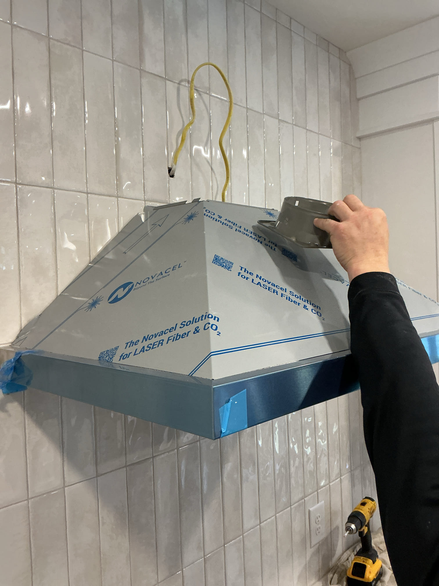 Range Hood Wiring & Electrical Connection in Charlotte, NC completed by Touchstone Electric