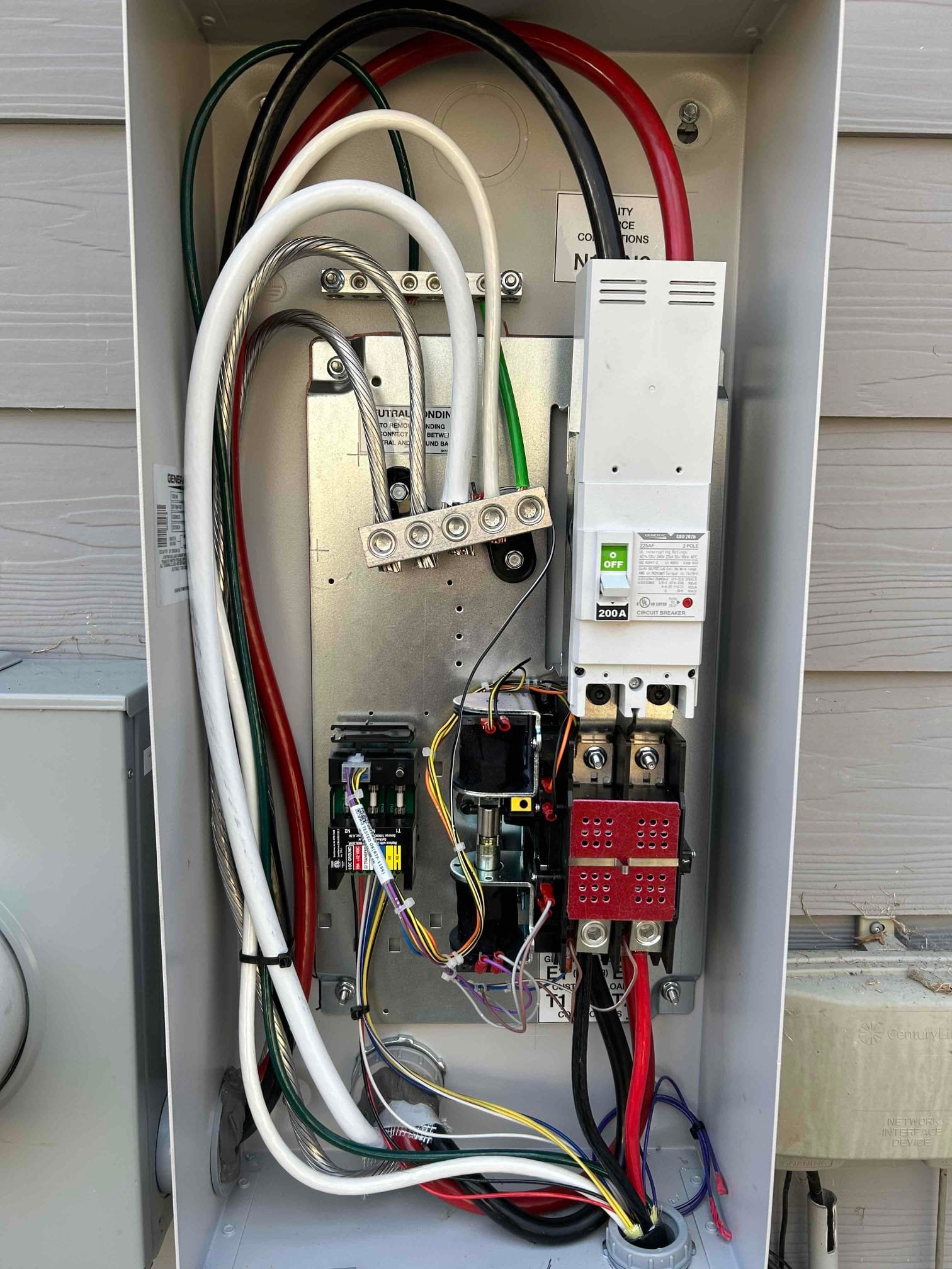 26kW Whole-Home Generator Installation & ATS in Rougemont, NC completed by Touchstone Electric