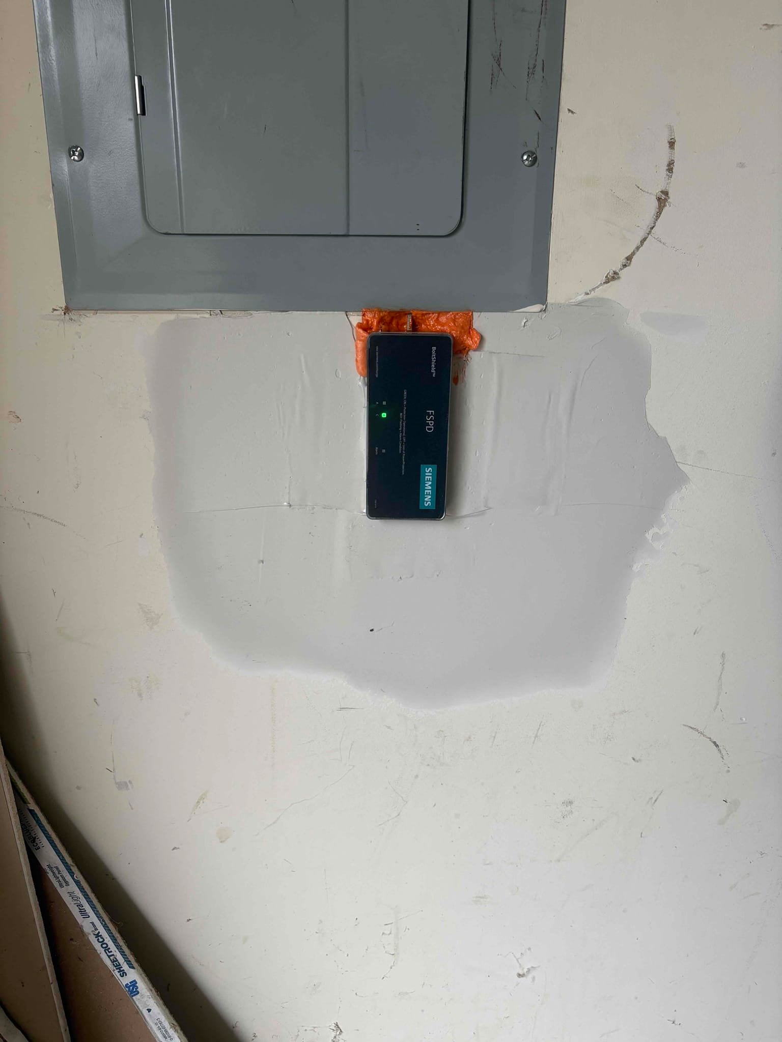 60A Hardwired Tesla Wall Connector Installation in Greensboro, NC completed by Touchstone Electric