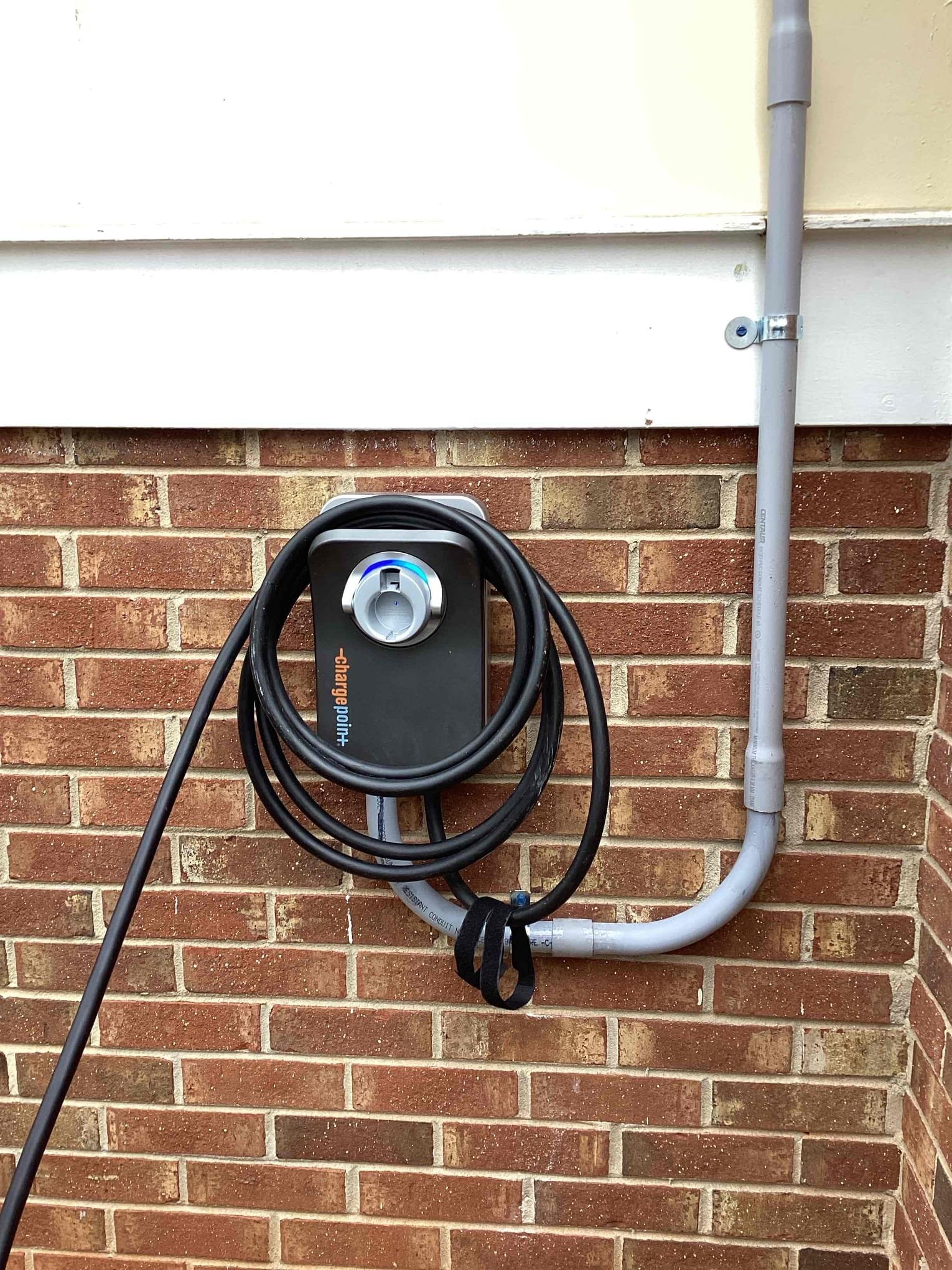 Cary, NC Level 2 EV Charger Installation with Duke Rebate completed by Touchstone Electric
