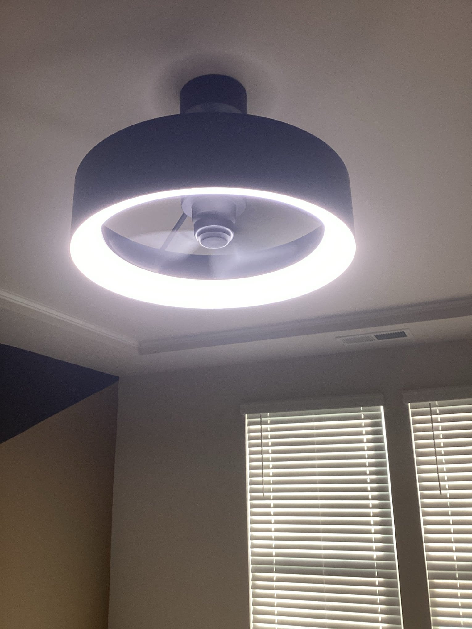 Ceiling Fan Installation on Existing Box in Charlotte, NC completed by Touchstone Electric
