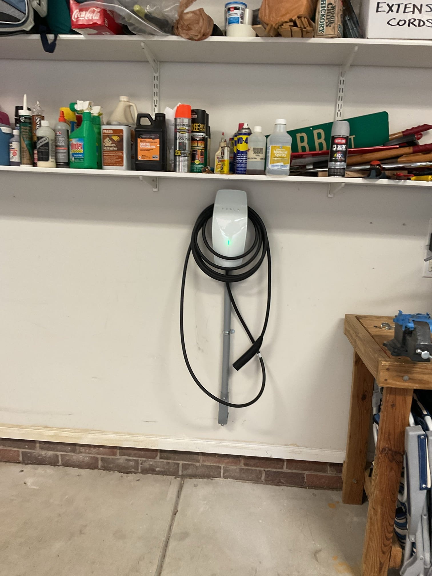 Level 2 EV Charger Installation & 60A Circuit in Charlotte, NC completed by Touchstone Electric