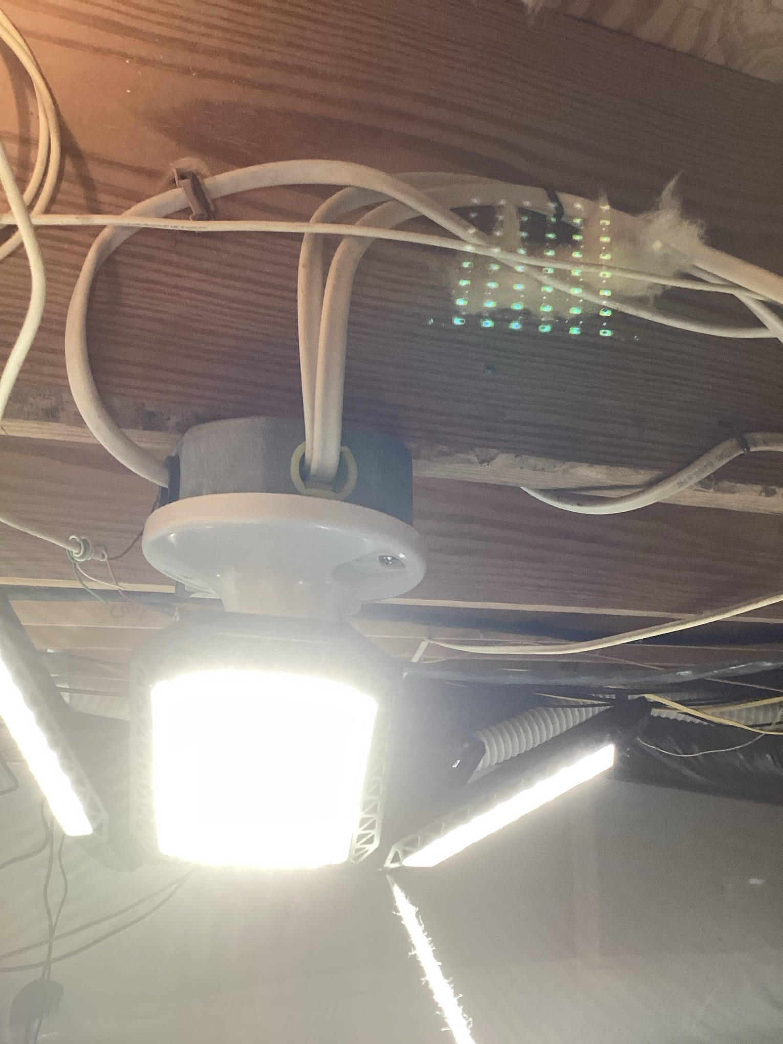 Crawl Space Lighting Installation & Light Replacement in Raleigh completed by Touchstone Electric