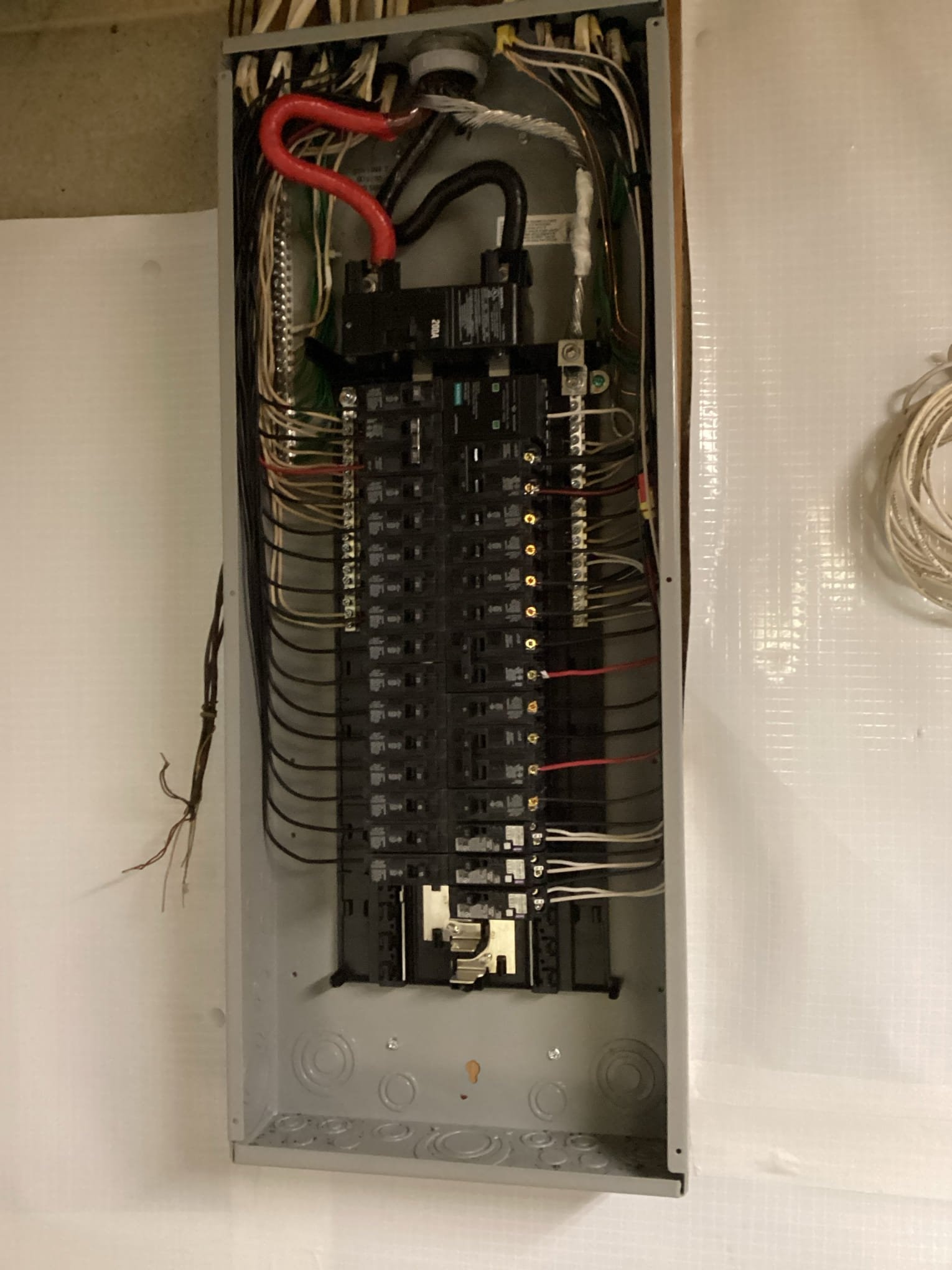 Electrical Panel Upgrade & Surge Protection in Raleigh, NC completed by Touchstone Electric
