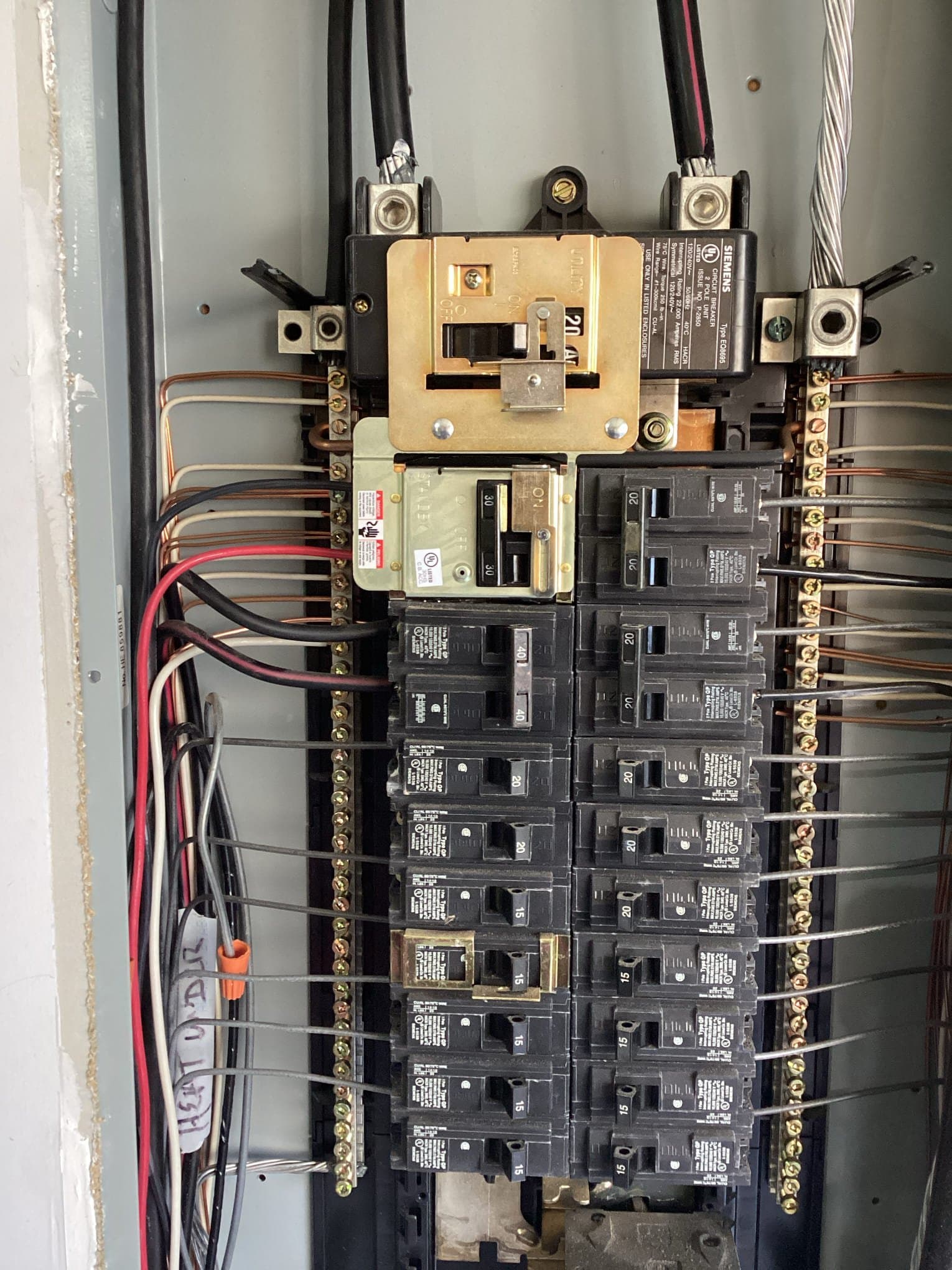 Manual Transfer Switch: Generator Interlock Install in Raleigh