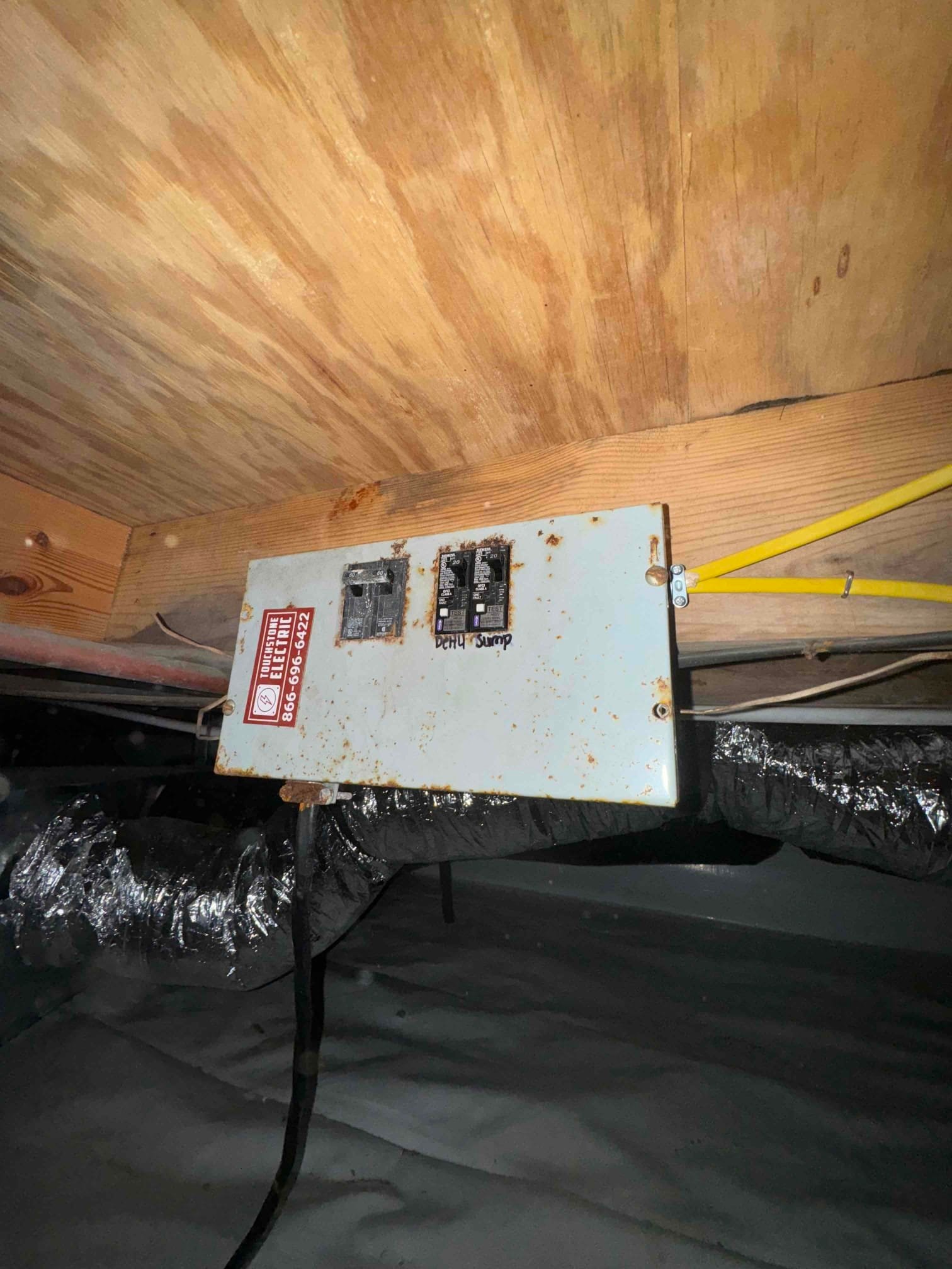 Electrical Outlet Installation & GFCI Breaker Upgrades in Cary, NC completed by Touchstone Electric