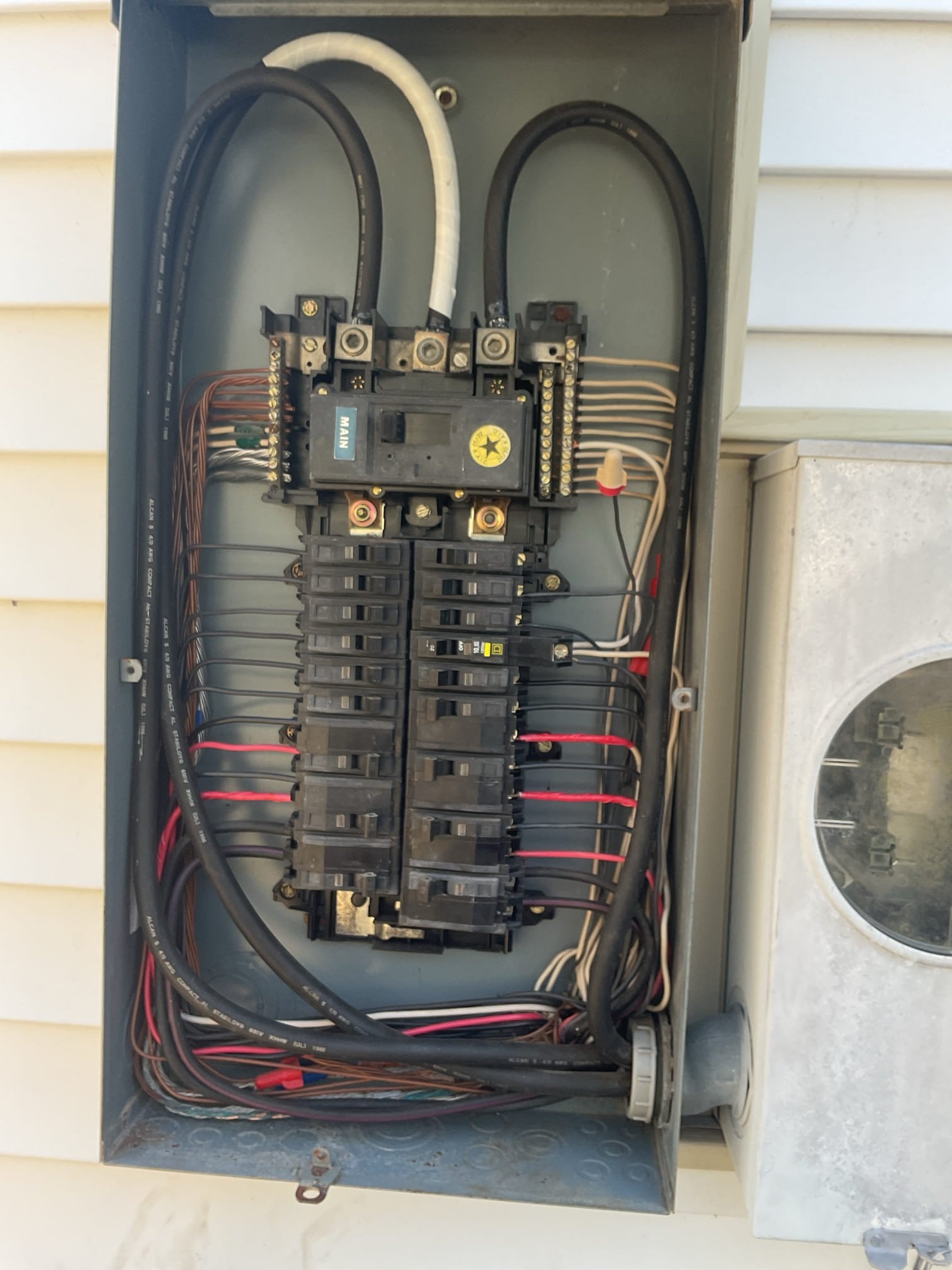 Temporary Power Pole & Meter Installation in Wilmington, NC completed by Touchstone Electric