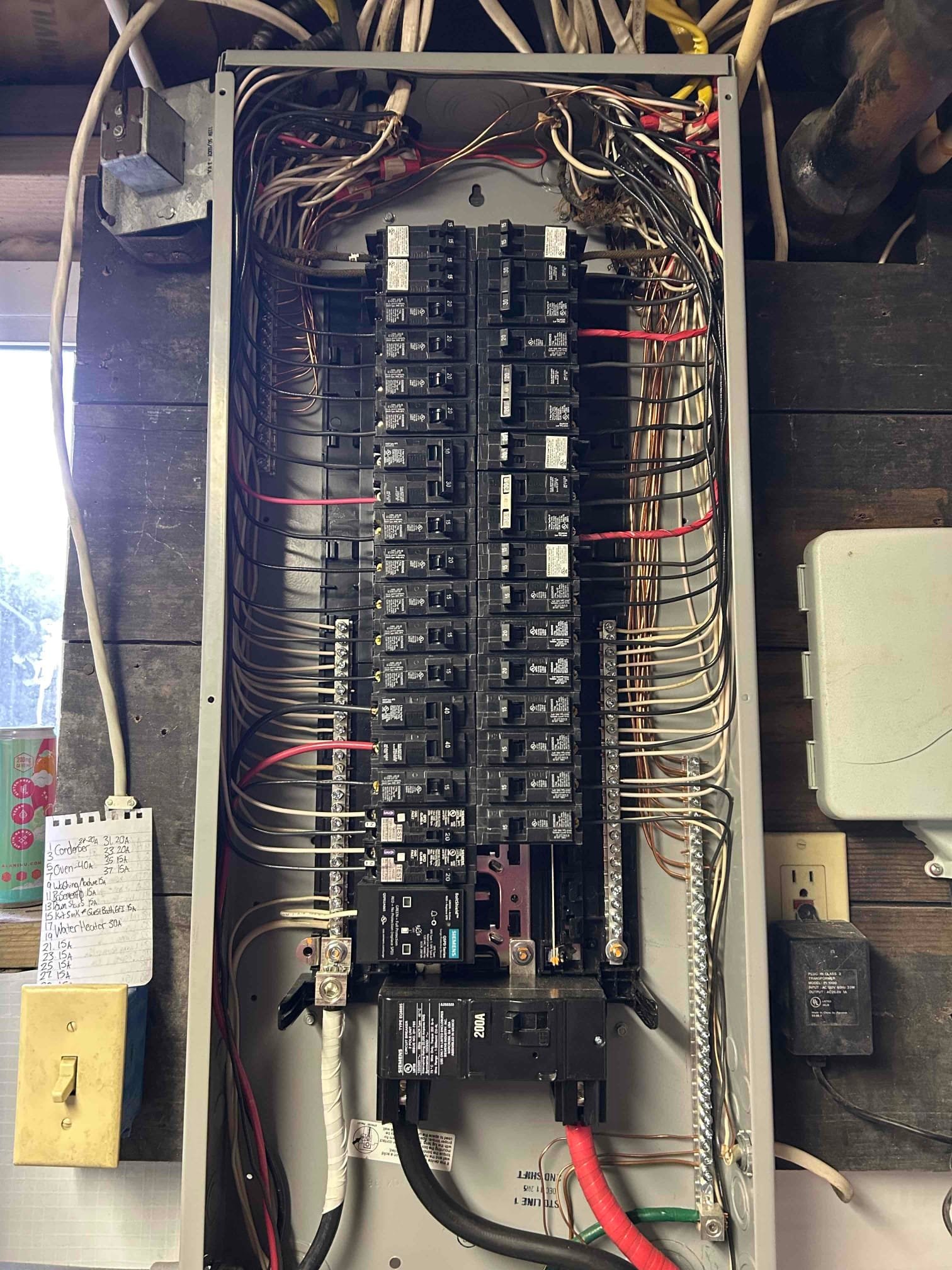 200A Electrical Panel Upgrade & Surge Protection in Southern Pines, NC completed by Touchstone Electric