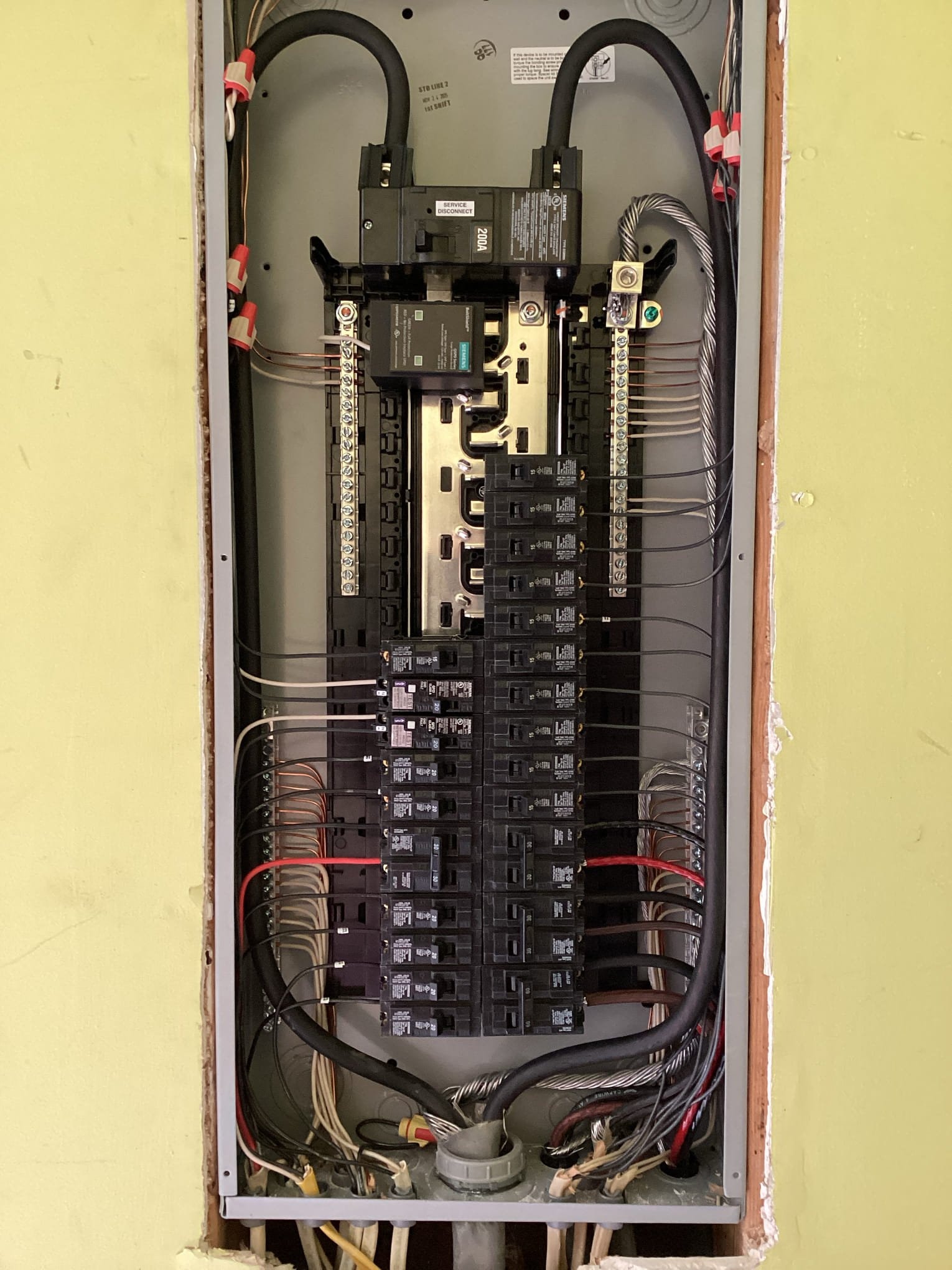 Electrical Panel Upgrade & Whole-Home Surge Protection in Cary, NC completed by Touchstone Electric