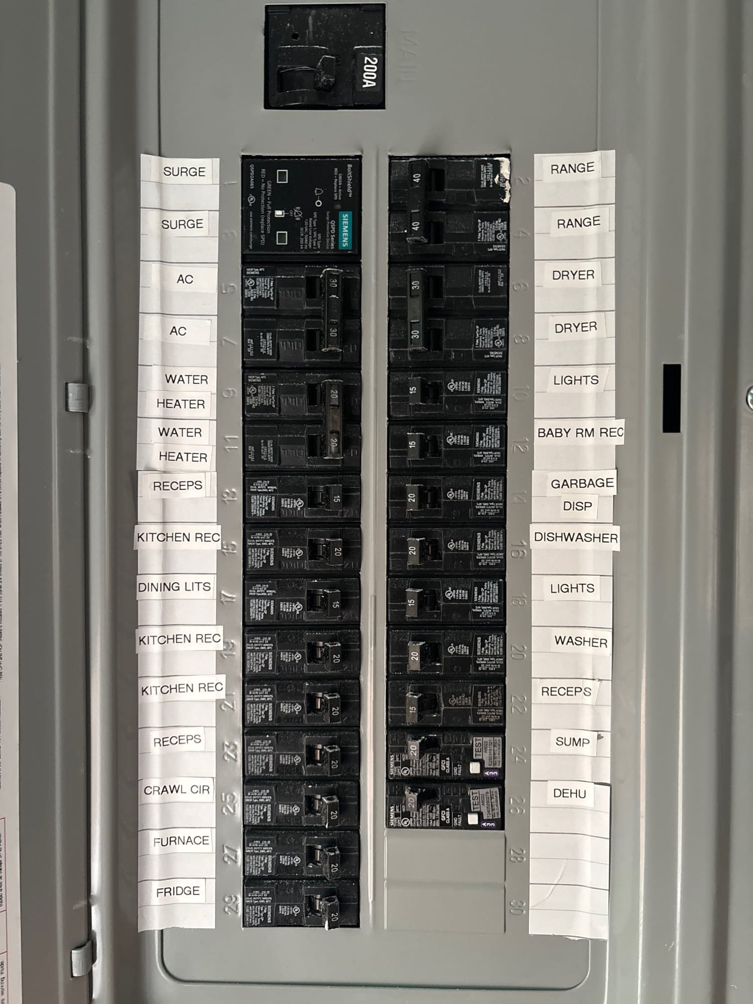 GFCI Breaker Dedicated Circuit Installation in Chapel Hill, NC completed by Touchstone Electric