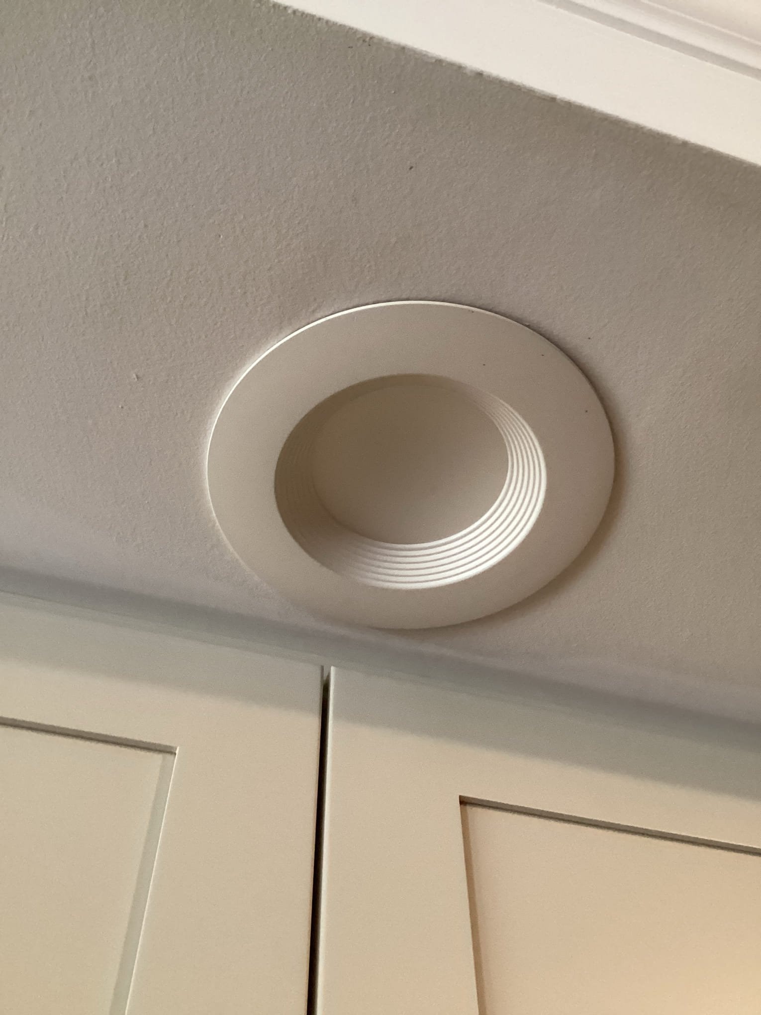 Appliance Outlet & Wafer Can Light Installation in Selma, NC completed by Touchstone Electric