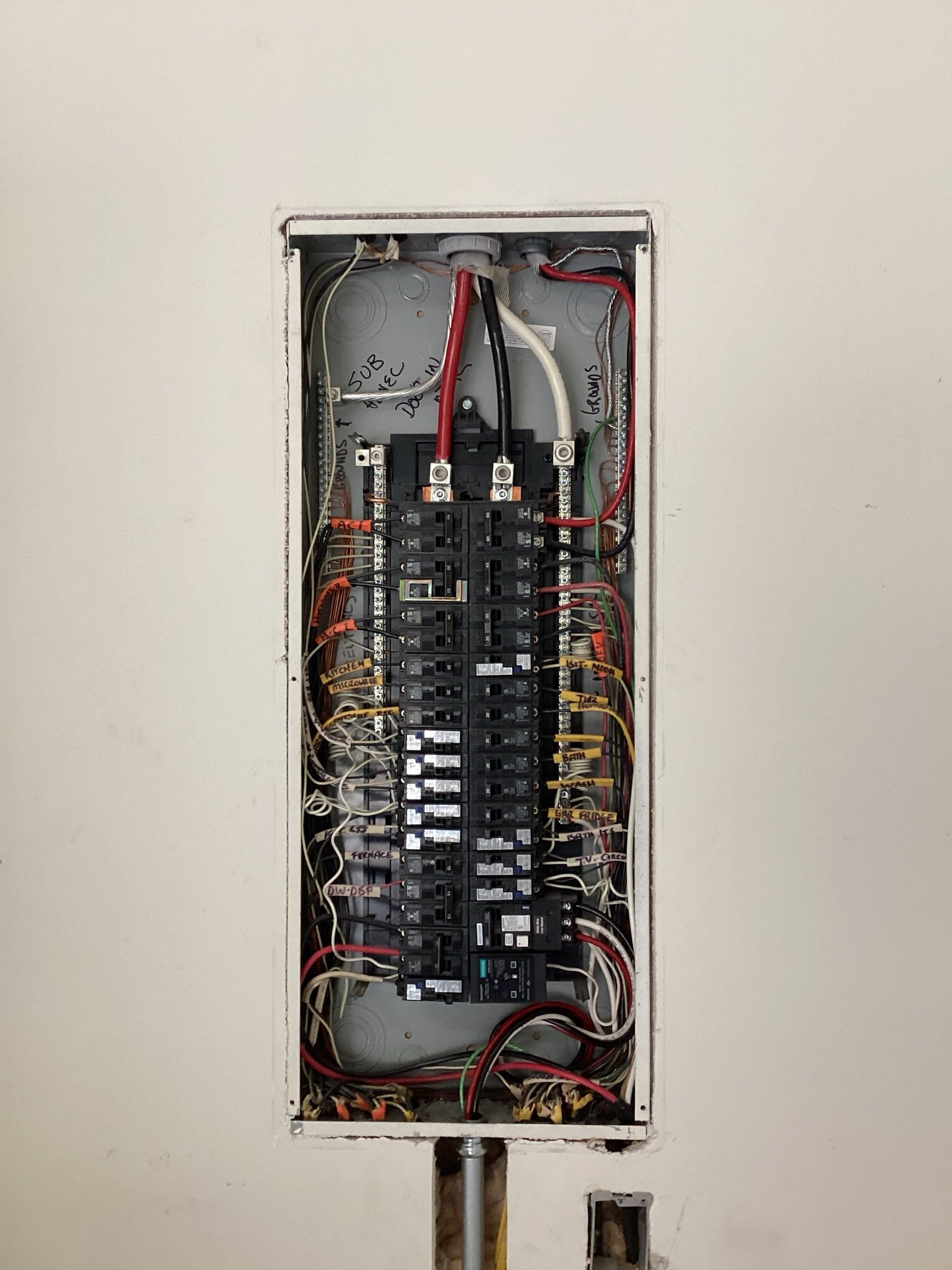 Level 2 EV Charger Installation & Surge Protection in Greensboro completed by Touchstone Electric