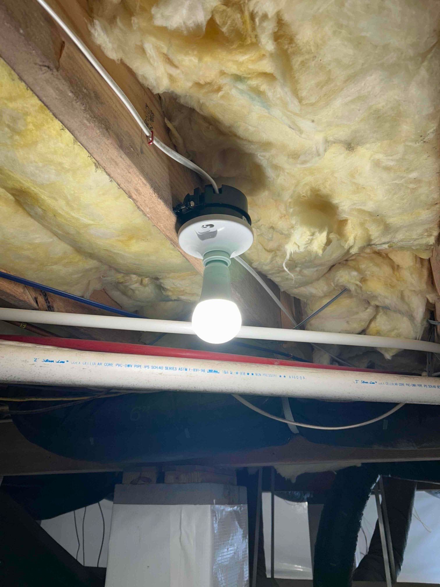 Crawl Space & Outdoor Lighting Installation in Southern Pines, NC completed by Touchstone Electric