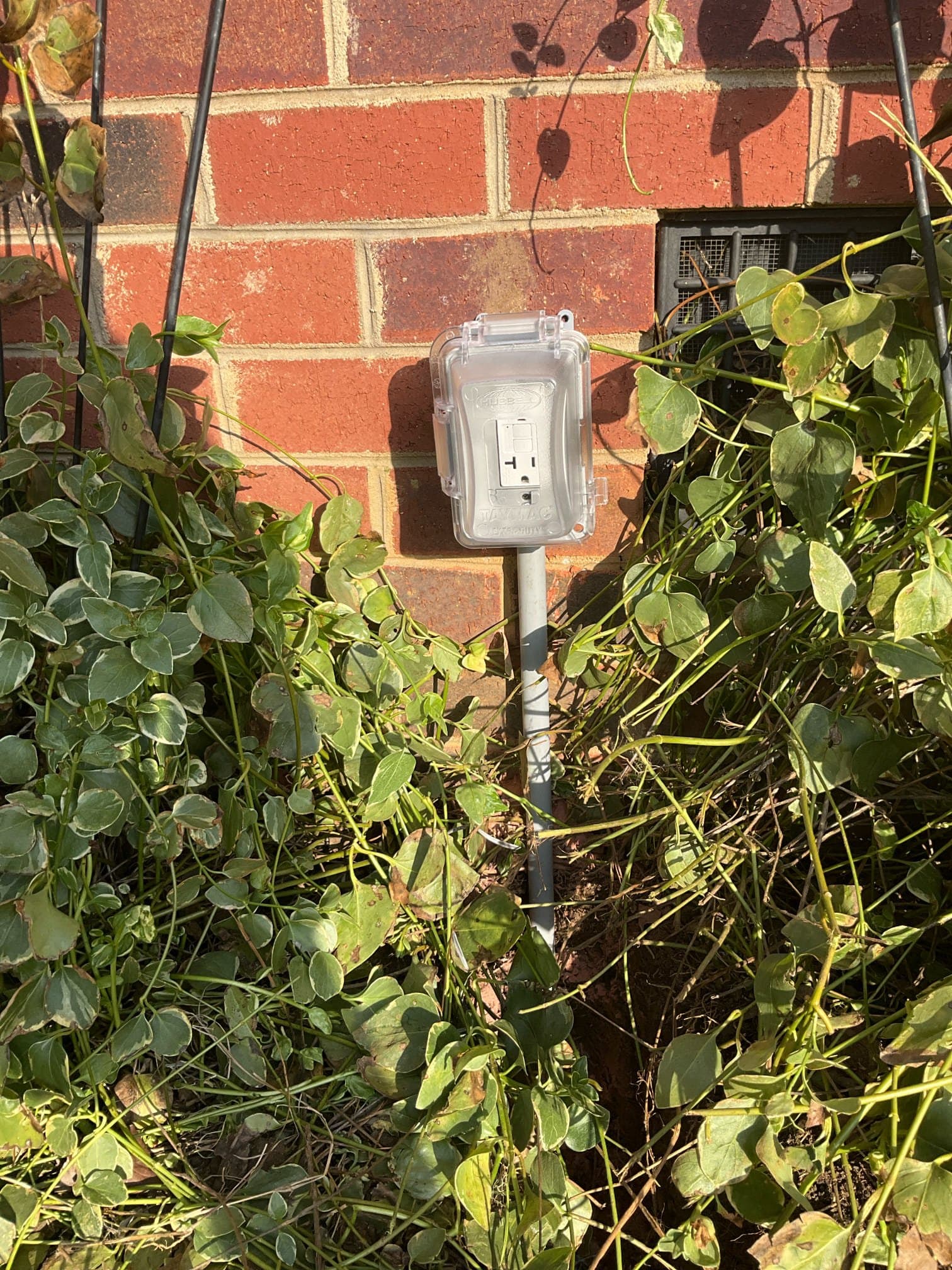 Outdoor Weatherproof Outlet Installation & Trenching in Charlotte