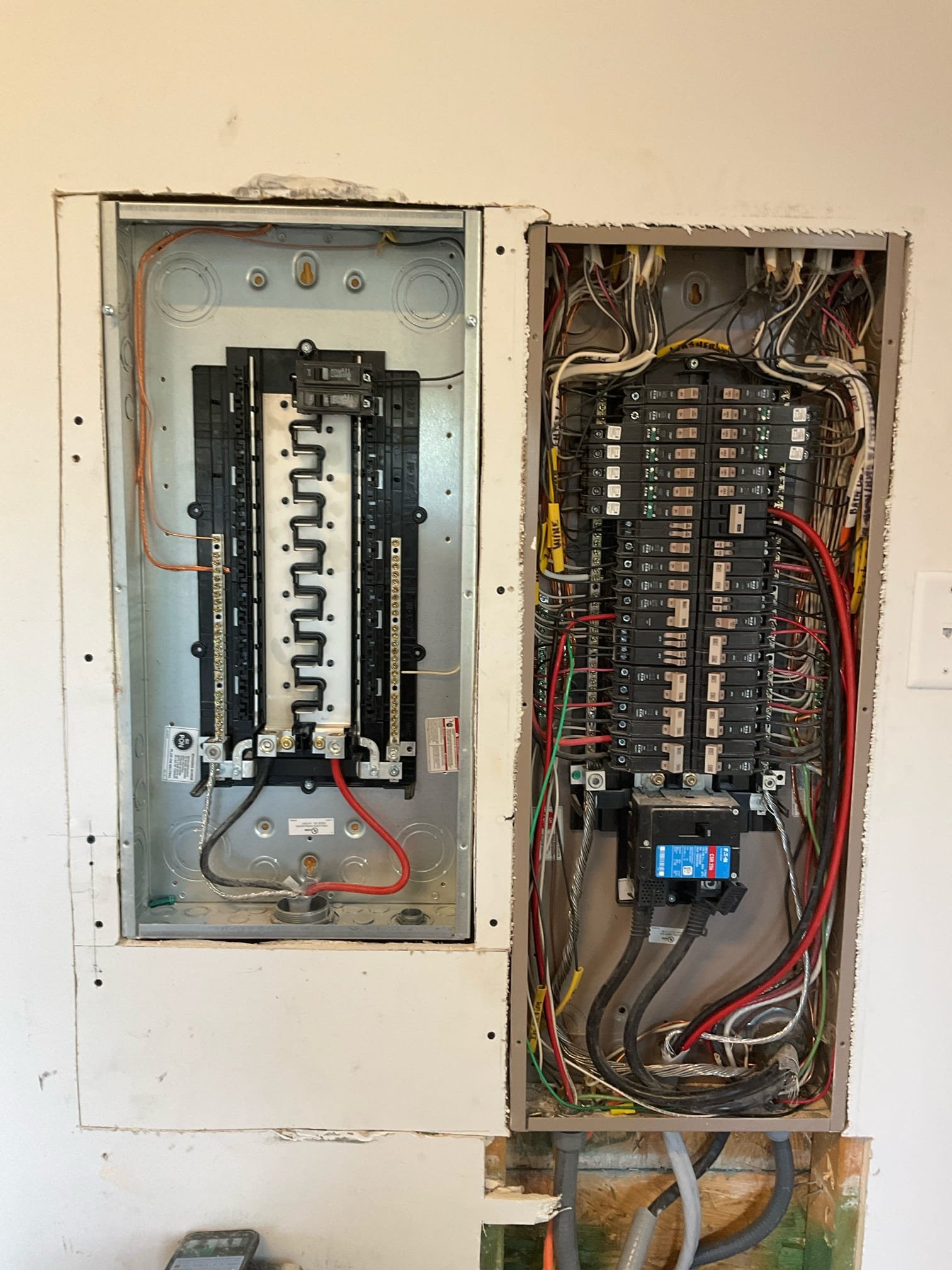200A Electrical Panel Upgrade & Surge Protection in Belmont, NC completed by Touchstone Electric
