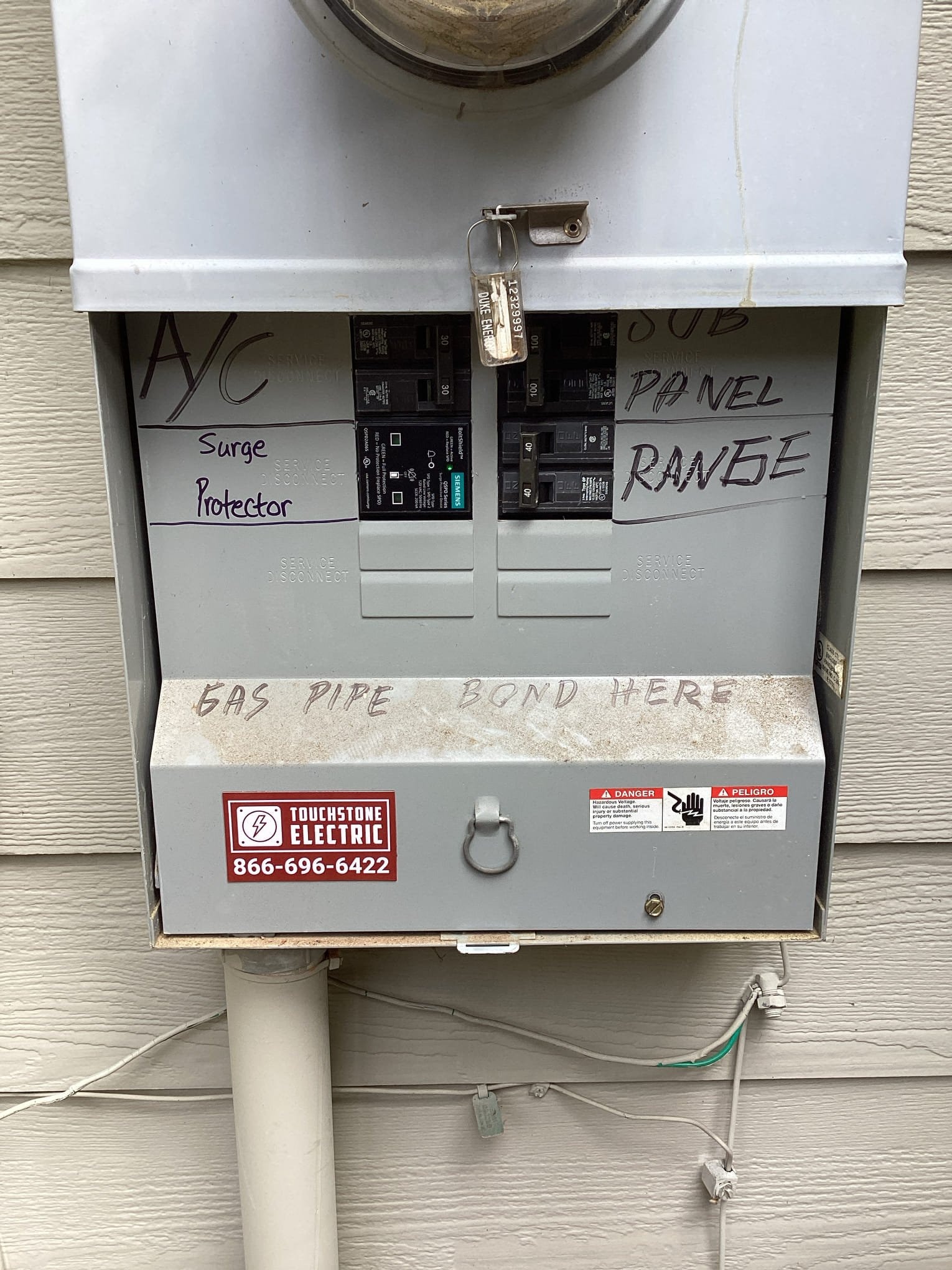 Raleigh Whole-Home Surge Protector Installation - $50K/10-Year completed by Touchstone Electric