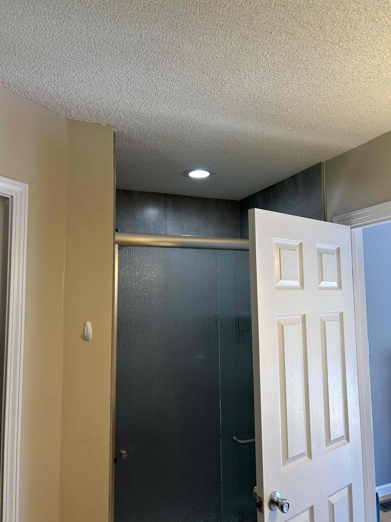 Vent-Light Combo Install & Switch Box Relocation in Candler, NC completed by Touchstone Electric