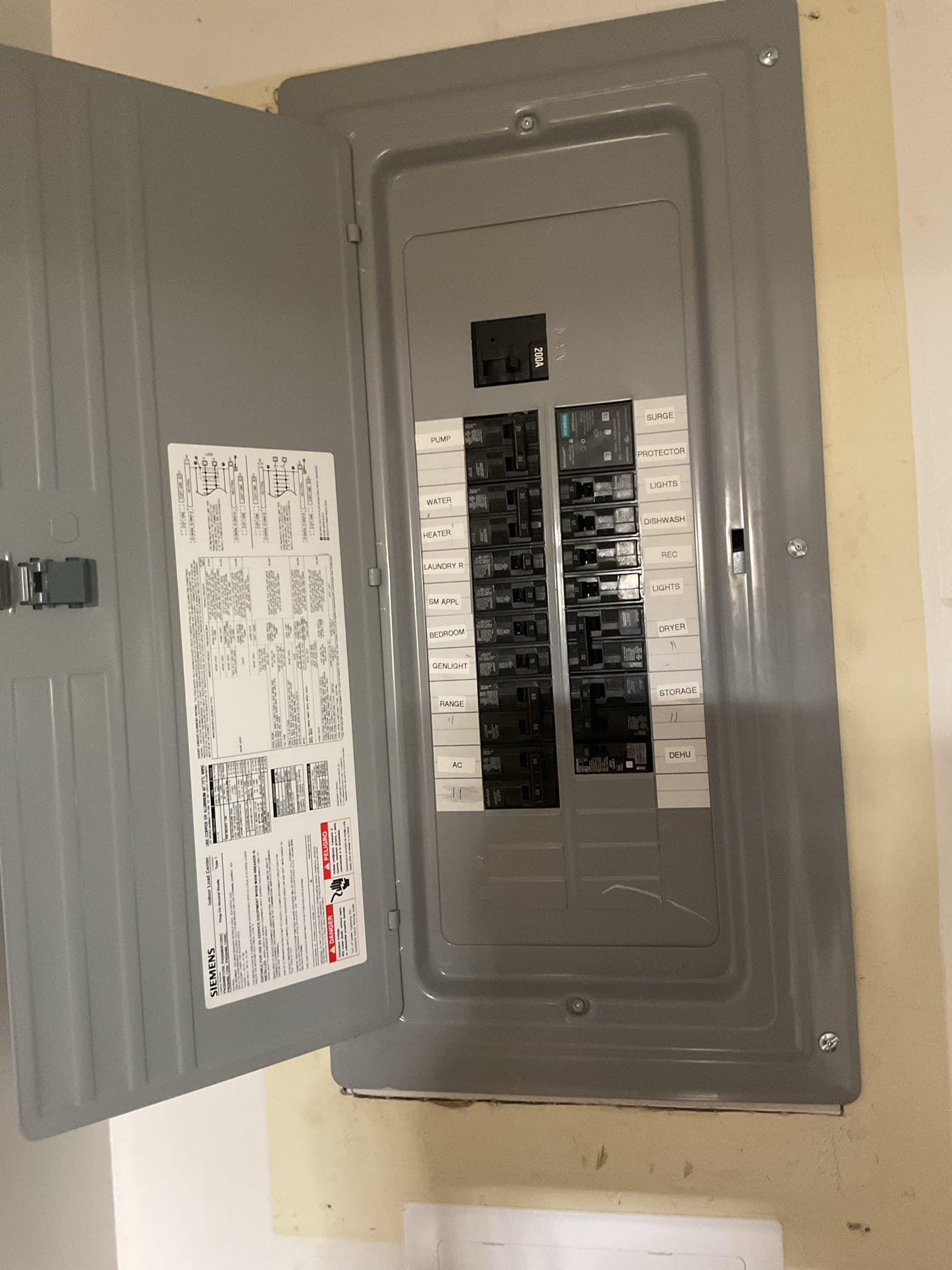 200A Electrical Panel Replacement & Surge Protection - Haw River