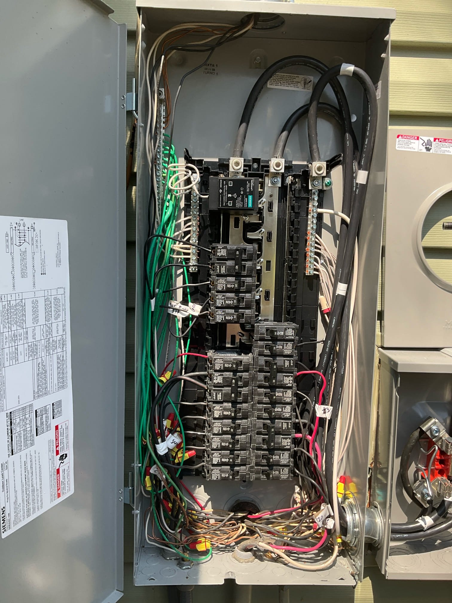 Electrical Panel Upgrade & Surge Protection in Concord, NC completed by Touchstone Electric
