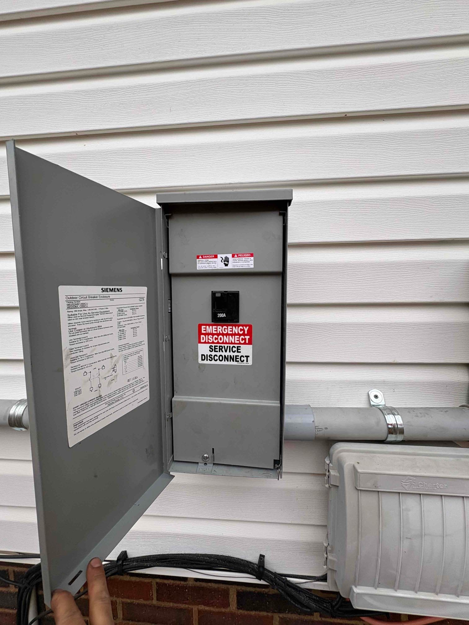 200A Electrical Panel Upgrade & Surge Protection in Lincolnton, NC completed by Touchstone Electric