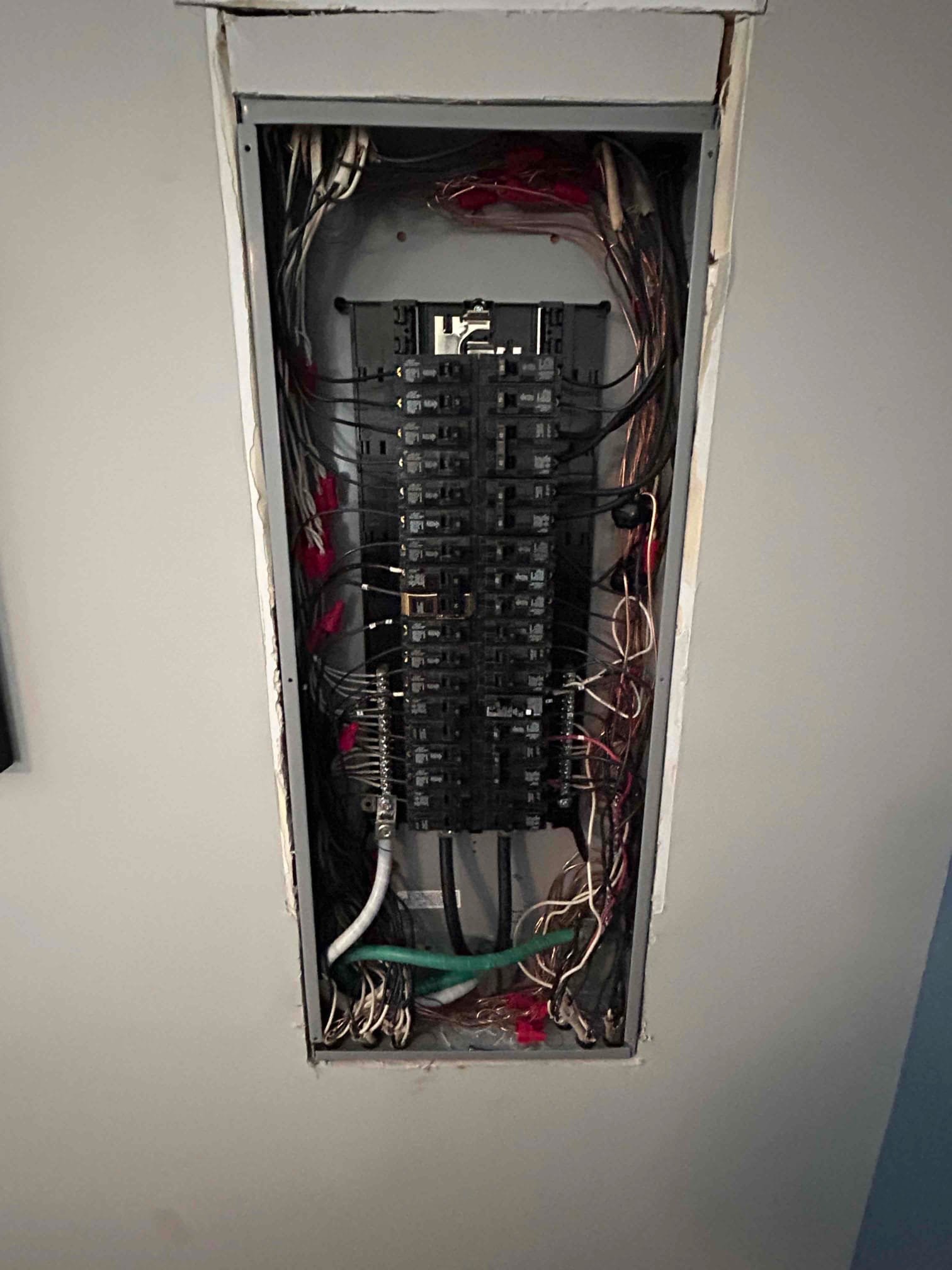 200 Amp Panel Upgrade & Meter Base Replacement in Mount Gilead, NC completed by Touchstone Electric