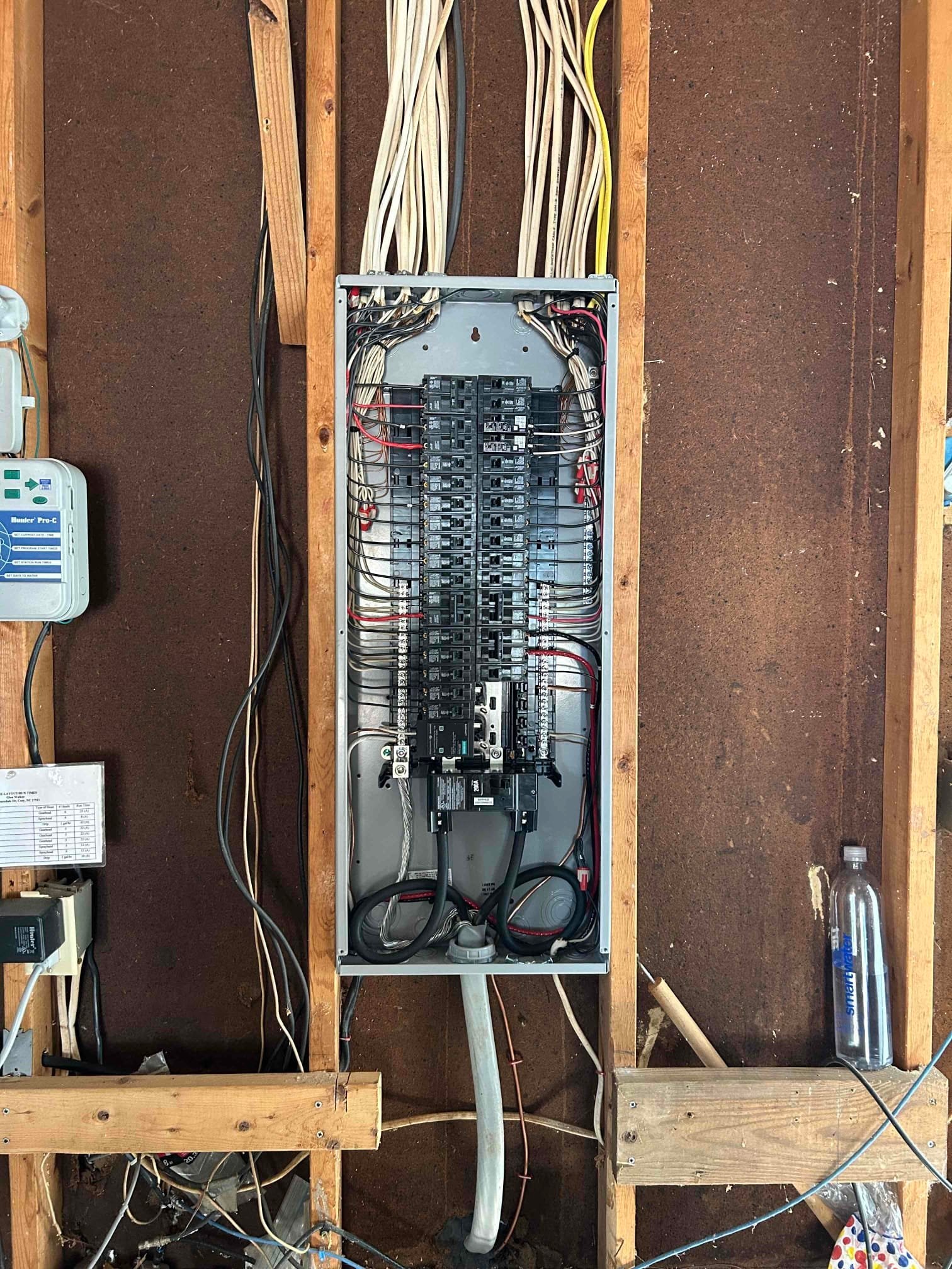 Main Electrical Panel Replacement & Surge Protection in Cary, NC completed by Touchstone Electric
