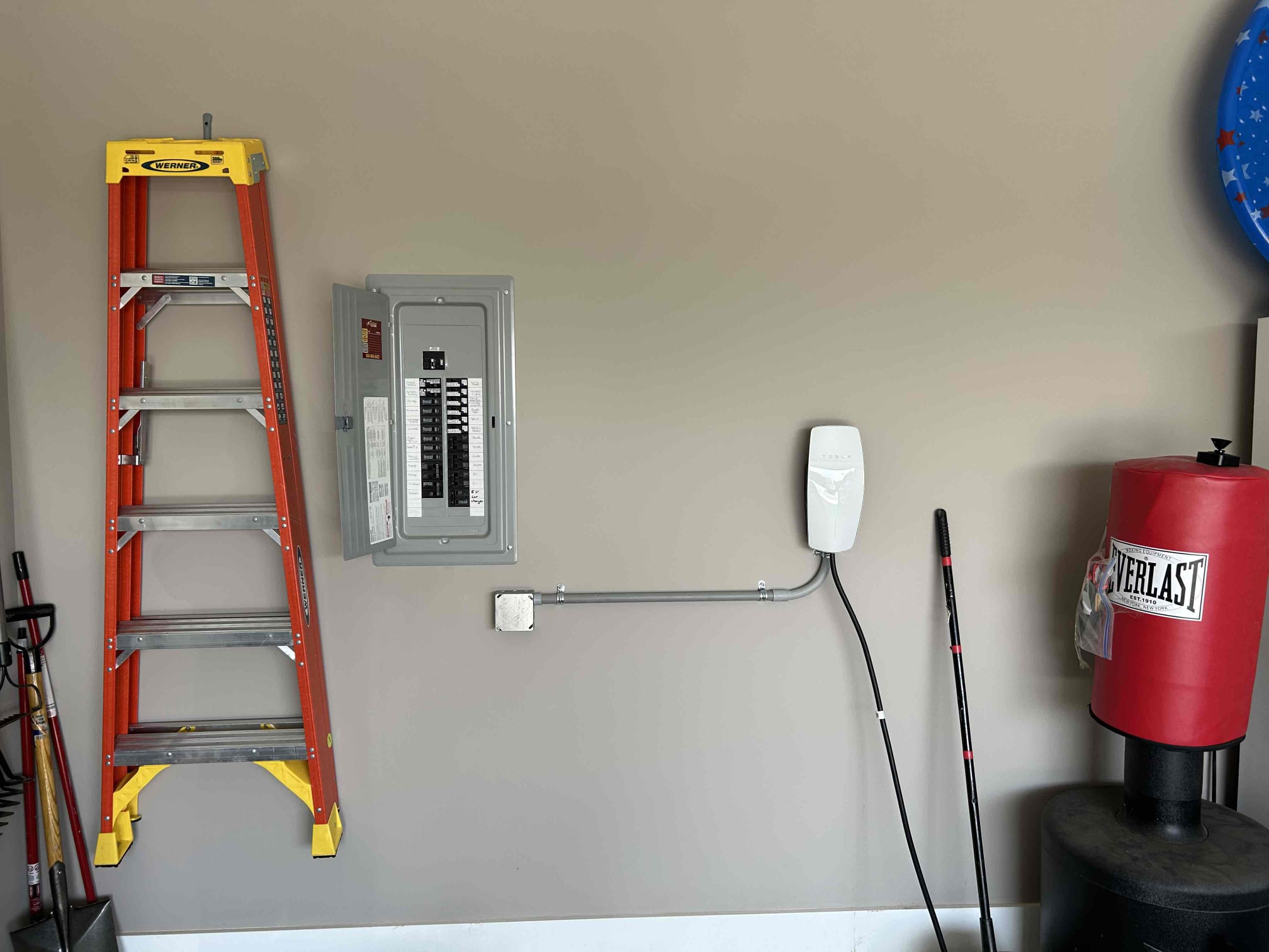 Level 2 EV Charger Installation in Mills River, NC | 60A Circuit completed by Touchstone Electric