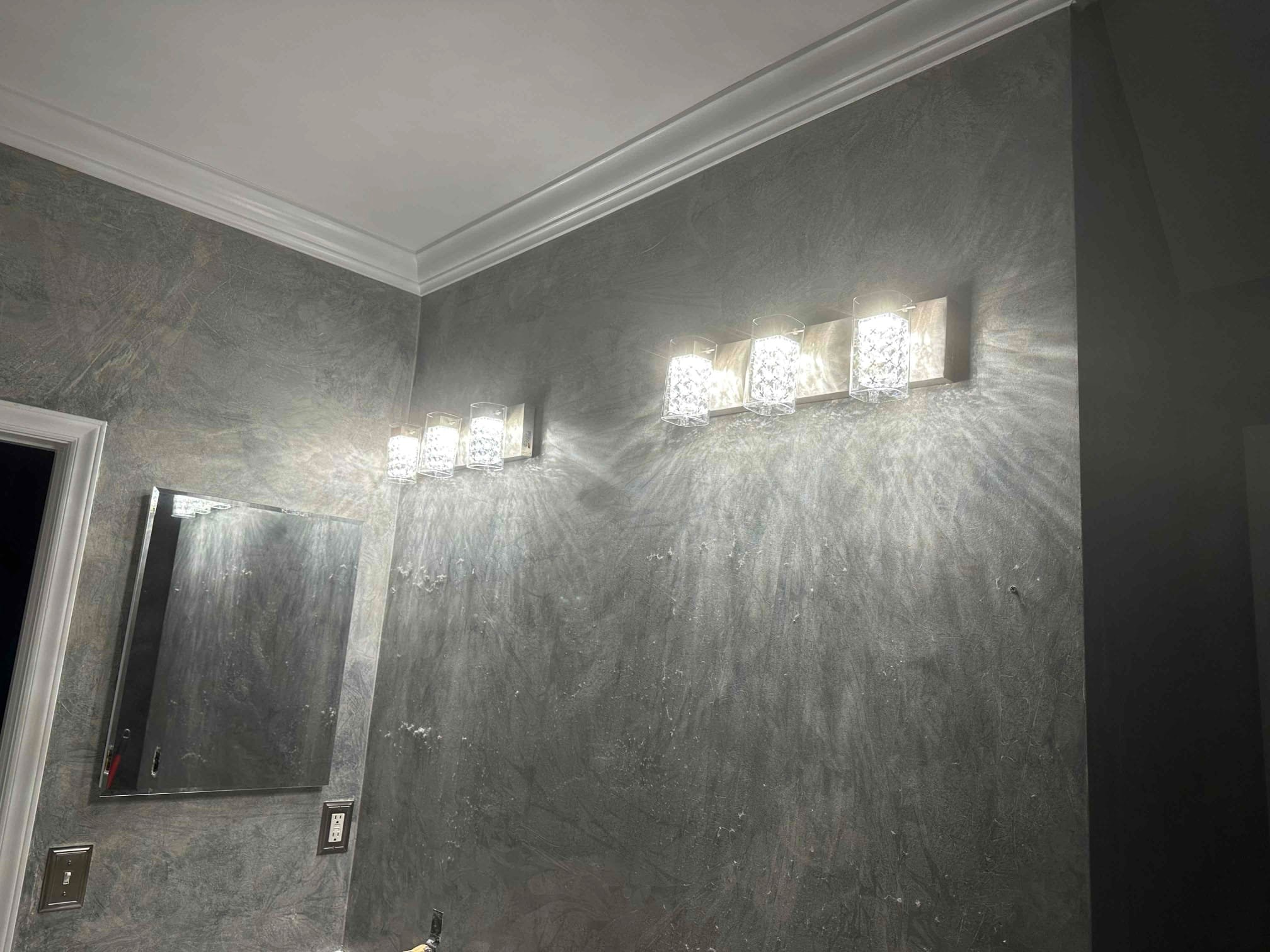 Lighting Fixture Replacement & Outlet Installation | Mint Hill, NC completed by Touchstone Electric