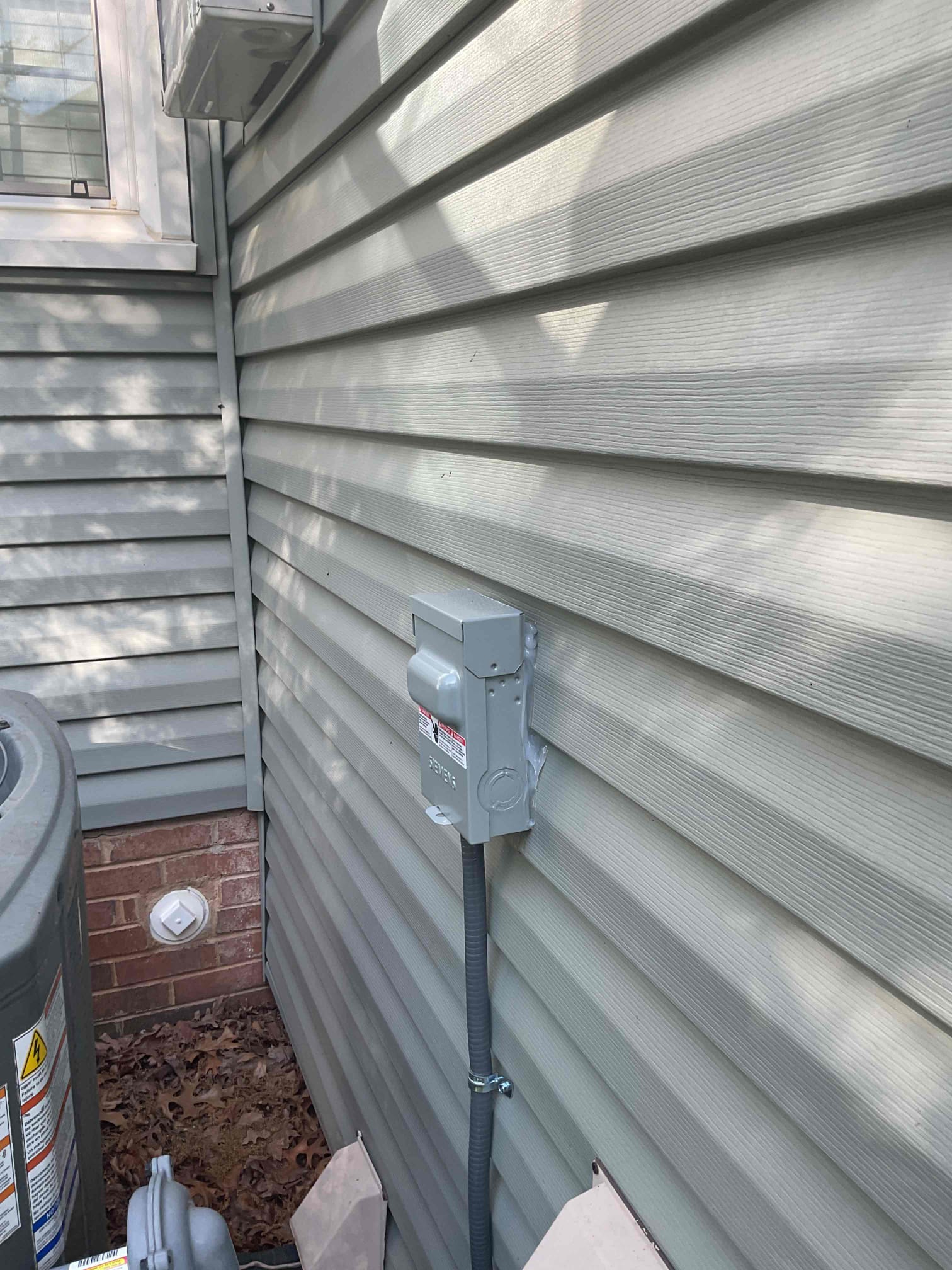 60A Equipment Disconnect & Breaker Upgrades in Matthews, NC completed by Touchstone Electric