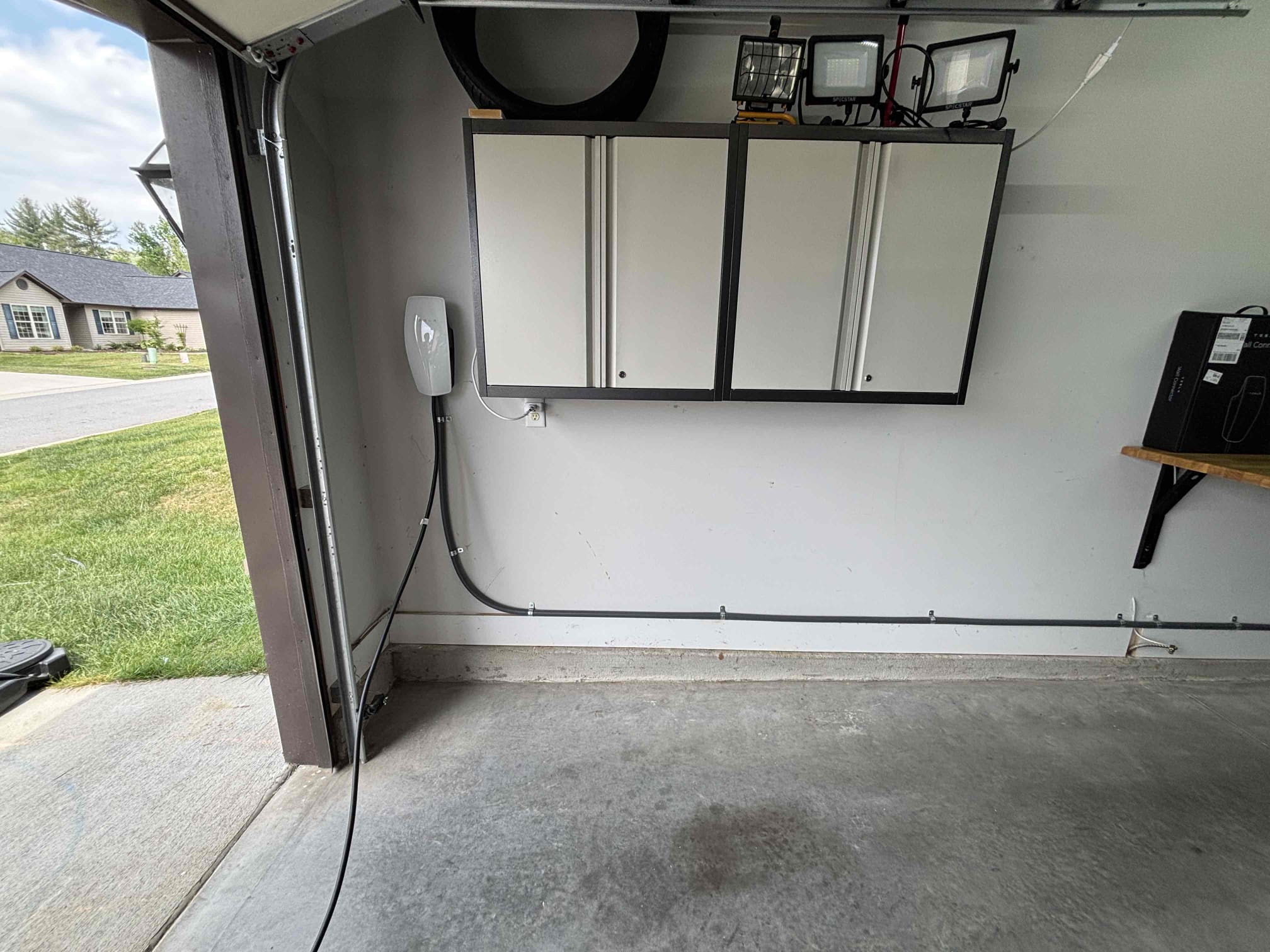 Level 2 EV Charger Installation in Weaverville, NC | 60A Circuit completed by Touchstone Electric