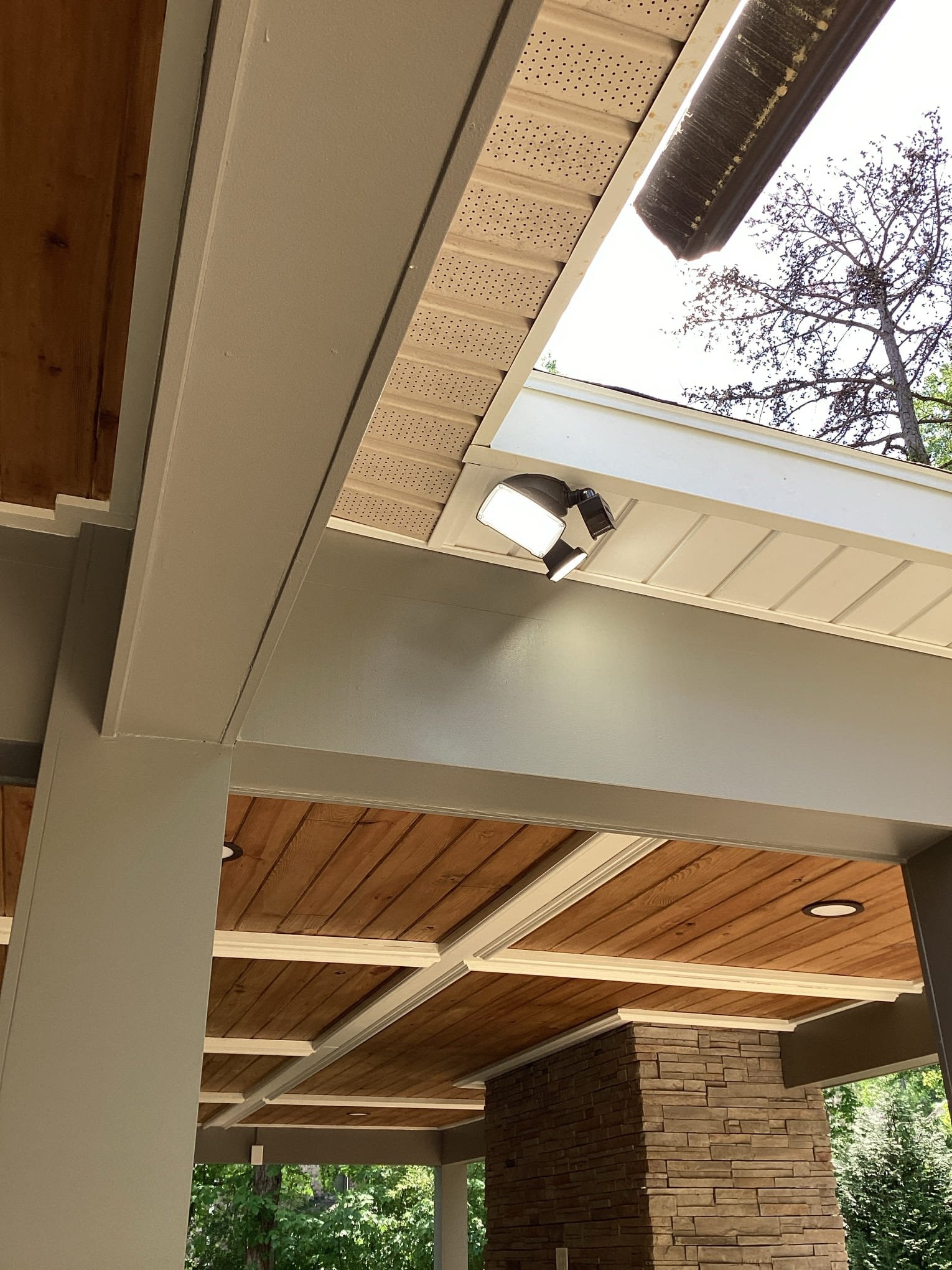 Outdoor GFCI Outlet Installation for Pavilion in Waxhaw, NC completed by Touchstone Electric