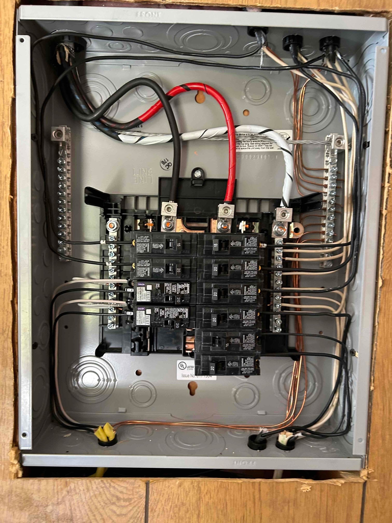 Subpanel Installation, Breakers & Grounding in Wilmington, NC completed by Touchstone Electric