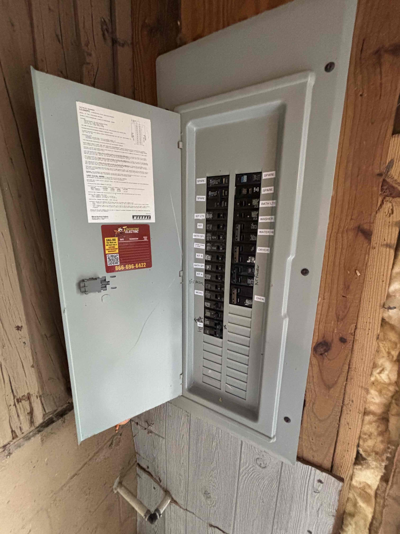 60kA Whole-House Surge Protector Installation in Arden, NC completed by Touchstone Electric