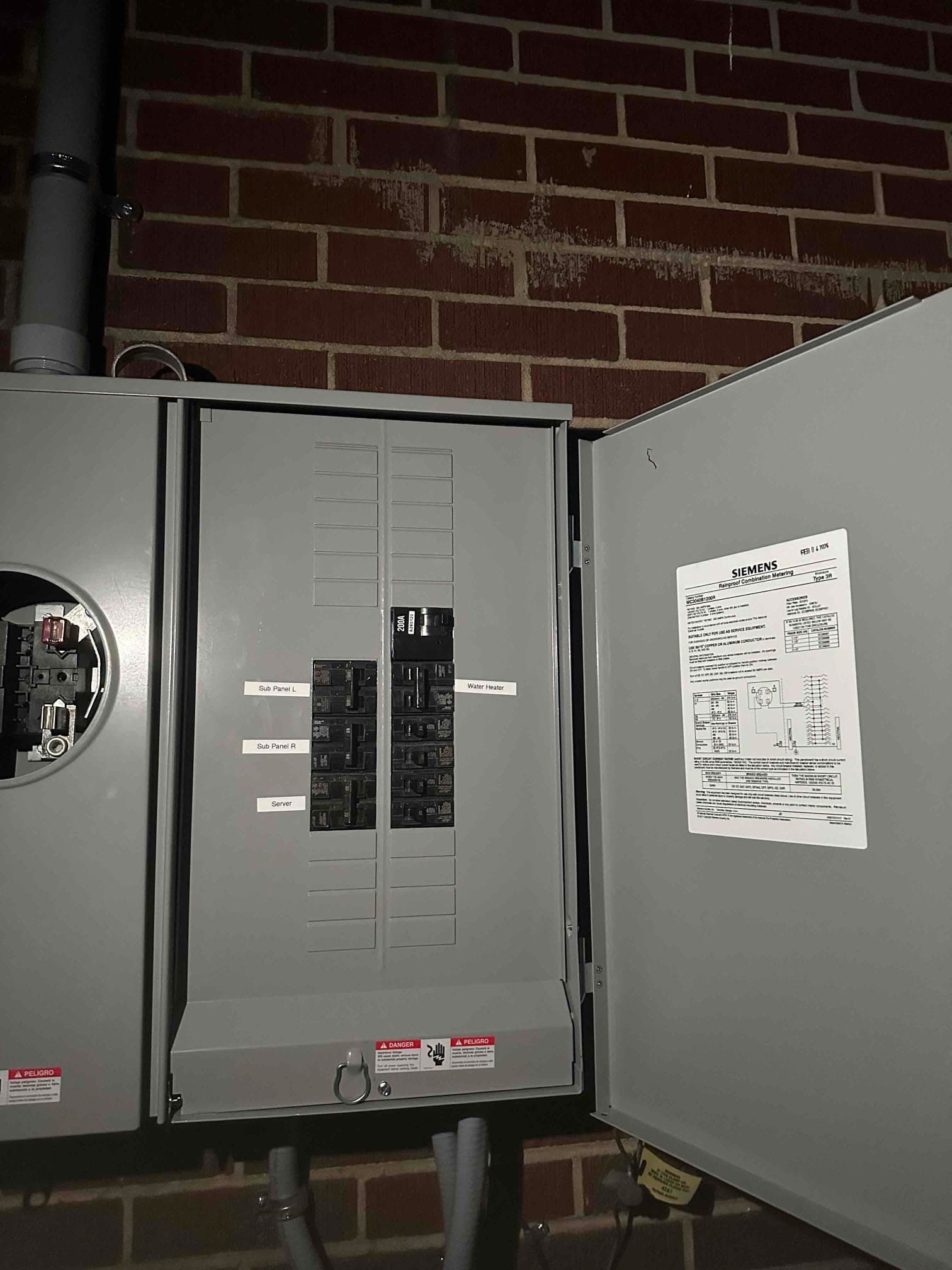 200A Panel Upgrade & Meter Base Replacement in Williamston, SC