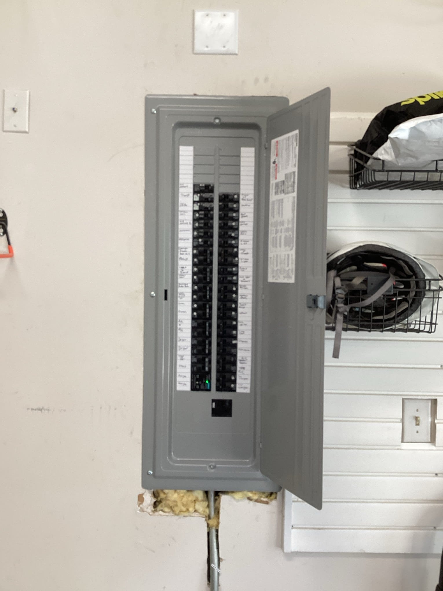 200A Electrical Panel Upgrade & Surge Protection in Raleigh, NC completed by Touchstone Electric