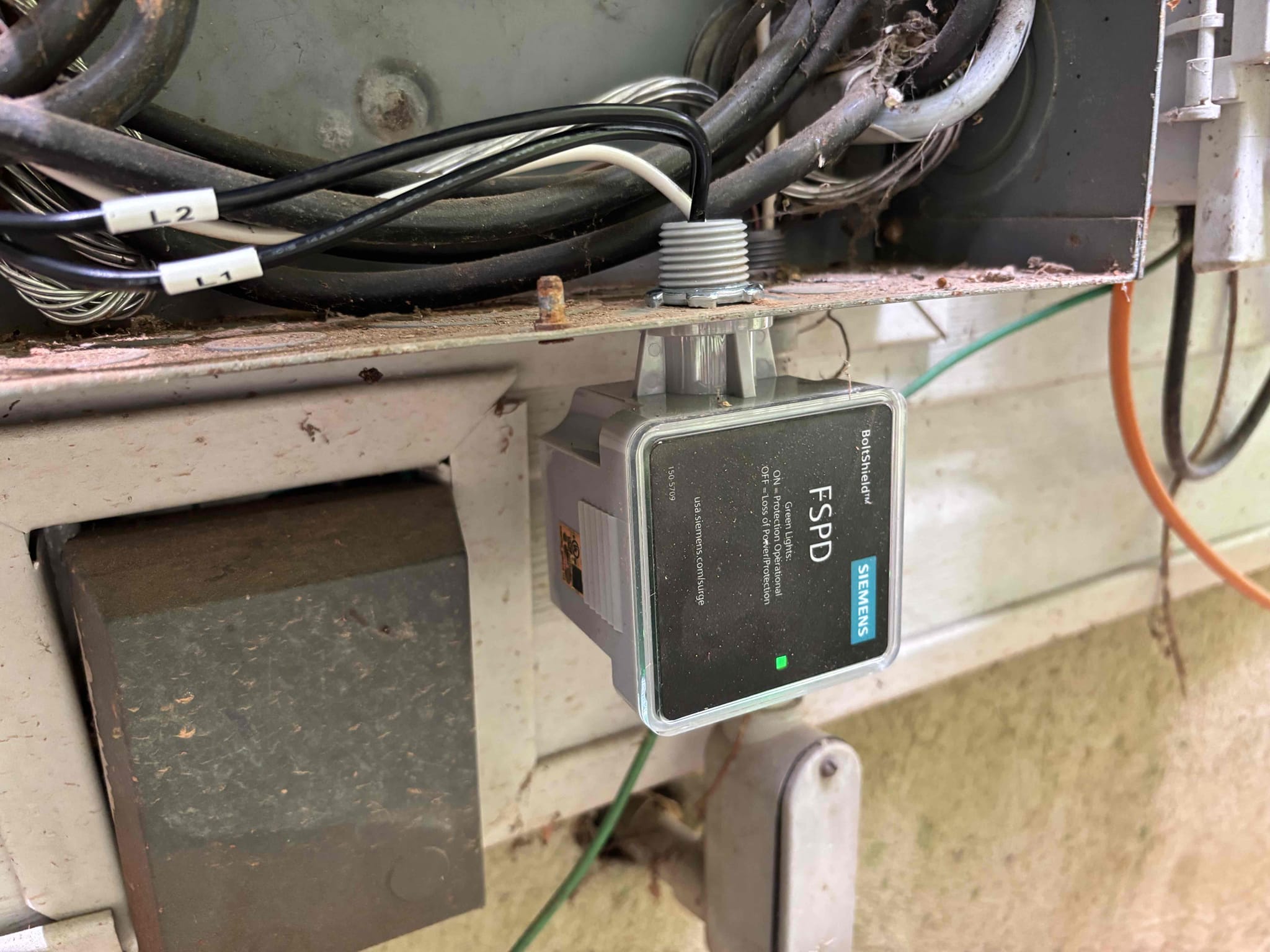 Whole-Home Surge Protection Installation in Asheville, NC completed by Touchstone Electric