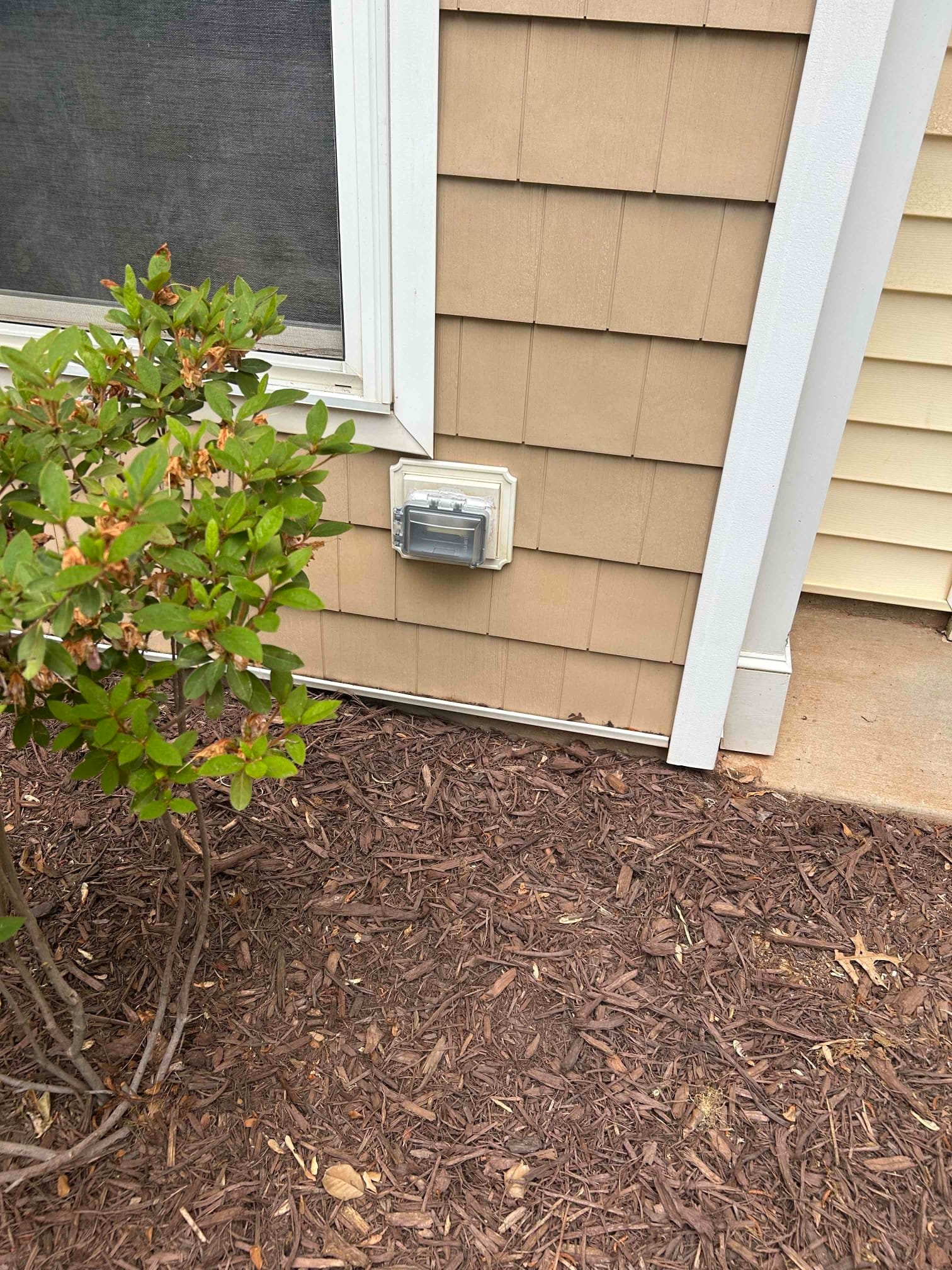 Weatherproof Outdoor Outlet Cover Installation in Wake Forest, NC completed by Touchstone Electric