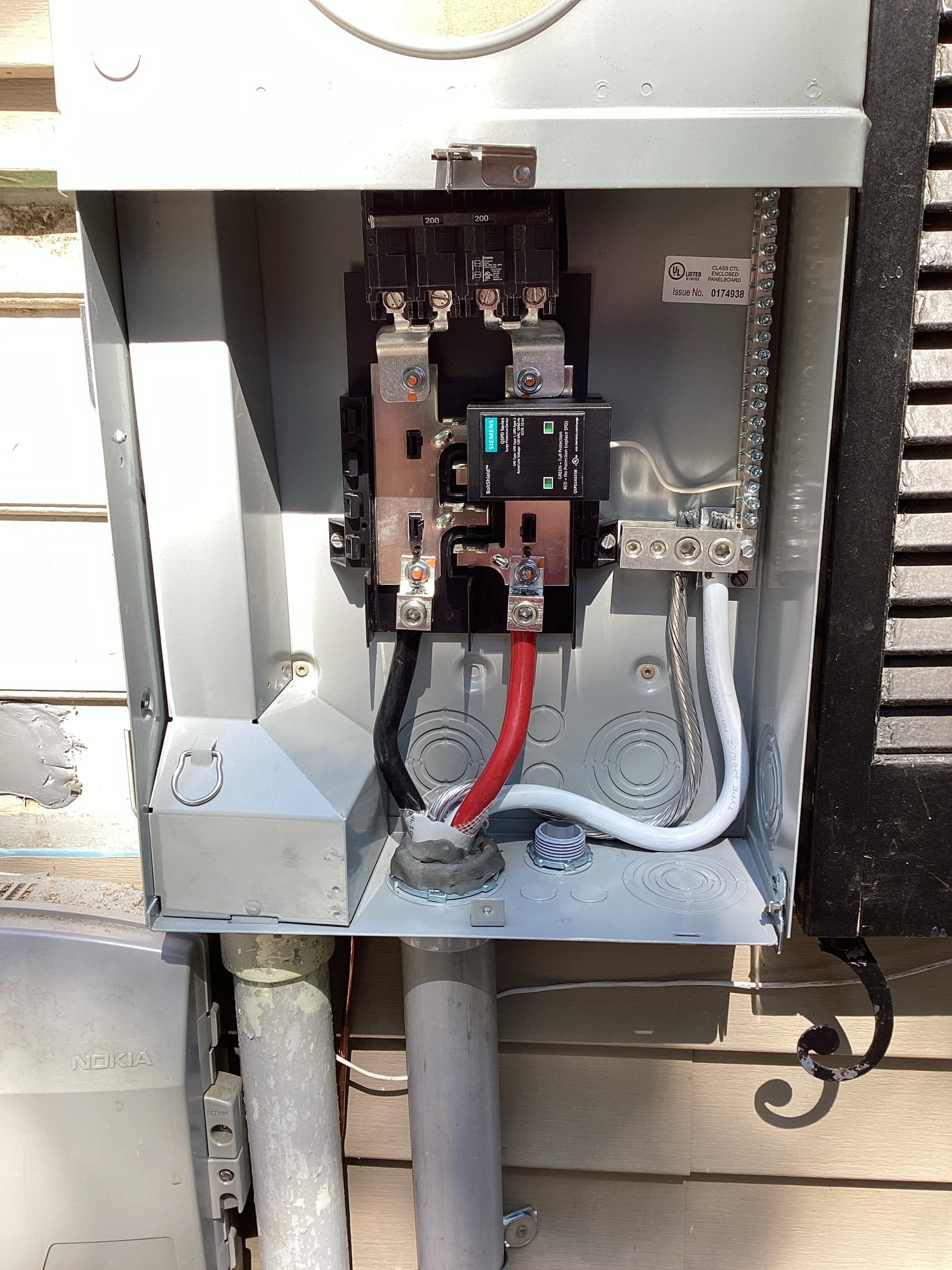 200A Meter Base & Subpanel Upgrade | Salisbury, NC Electricians completed by Touchstone Electric