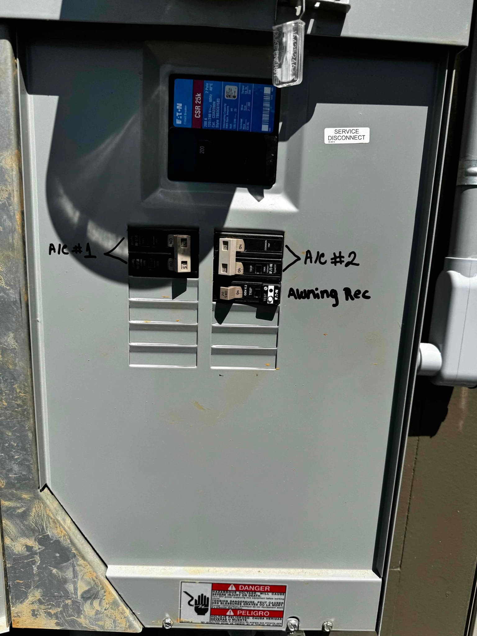 Durham GFCI Breaker Replacement & Weatherproof Outlet Cover completed by Touchstone Electric
