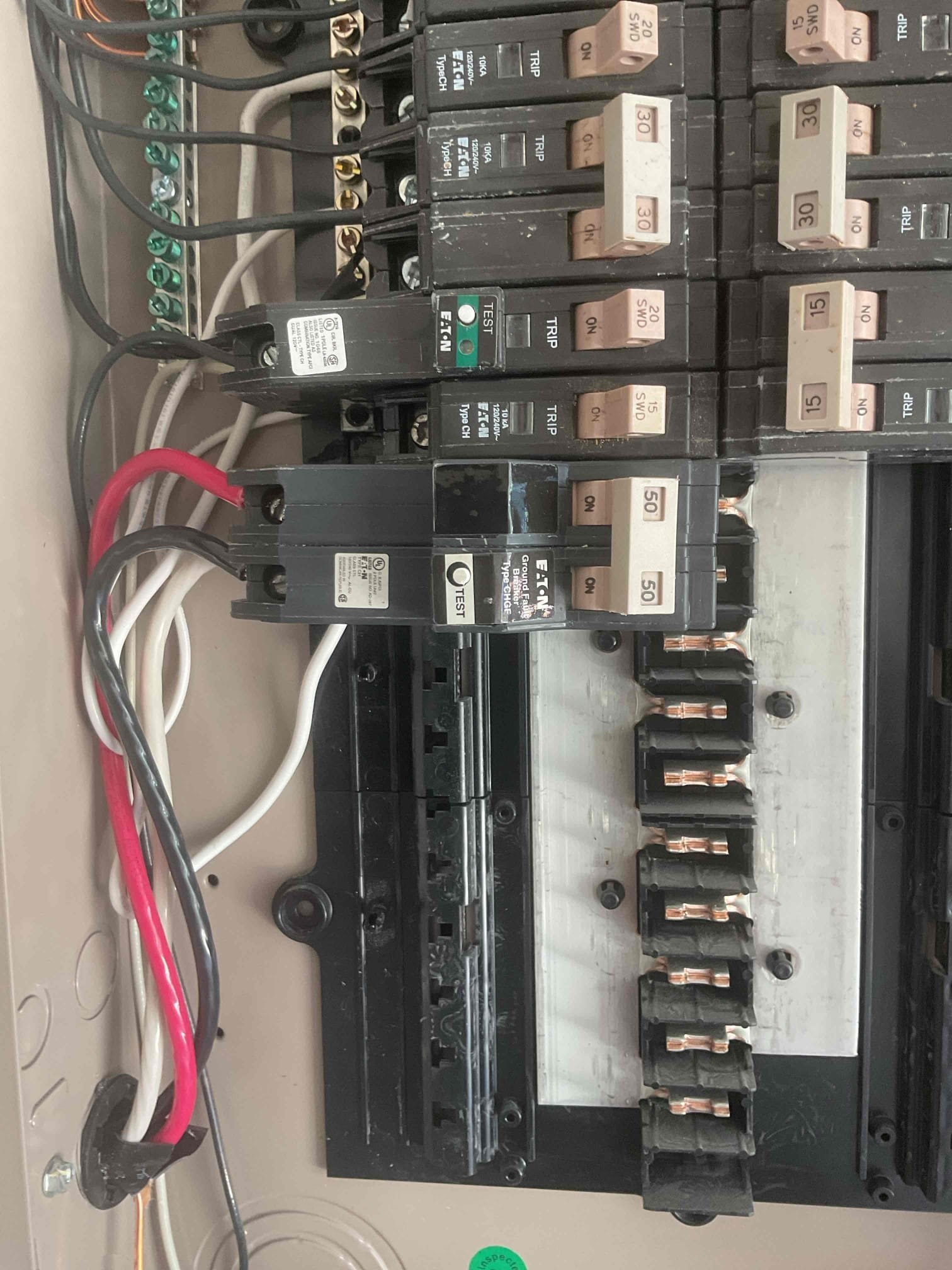 50A GFCI Level 2 EV Charger Installation in Durham, NC with Permit completed by Touchstone Electric