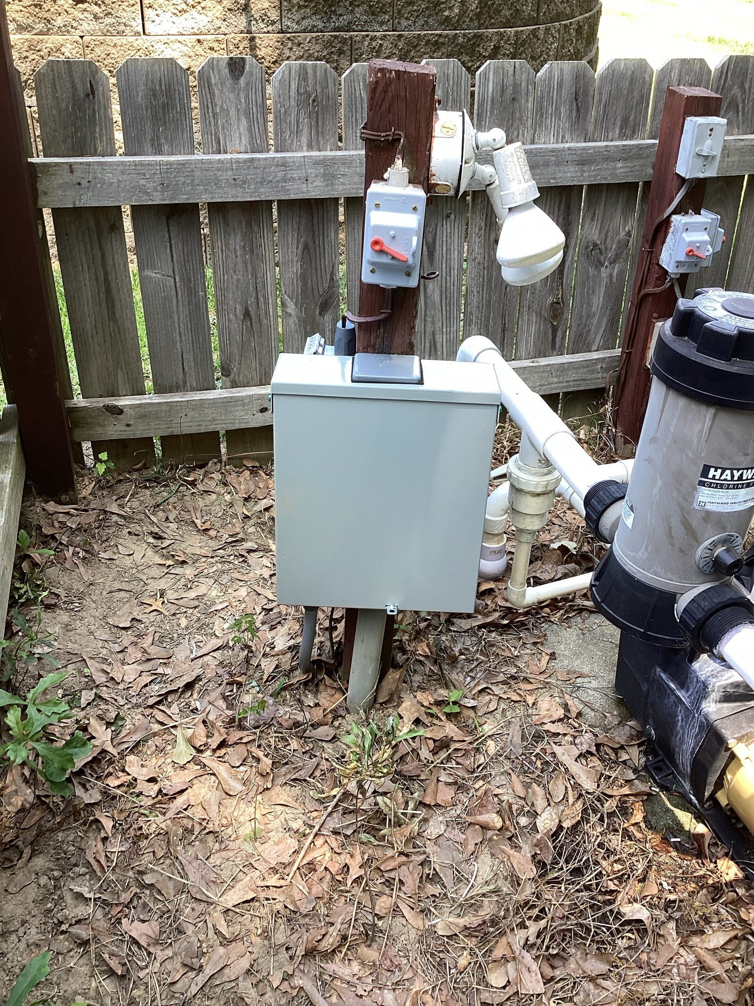 Raleigh Pool Electrical: Equipment Hookups & Subpanel Installation completed by Touchstone Electric
